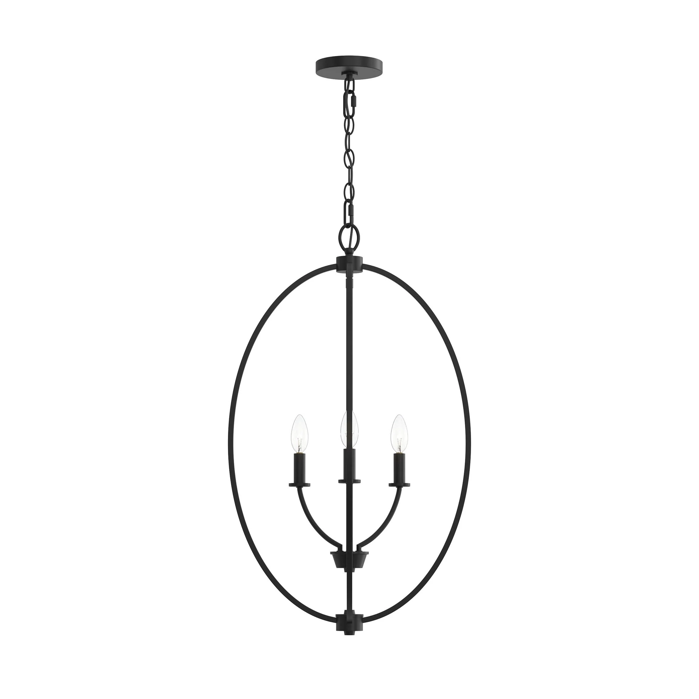 Jheni Three-Light Foyer Pendant - Image 9