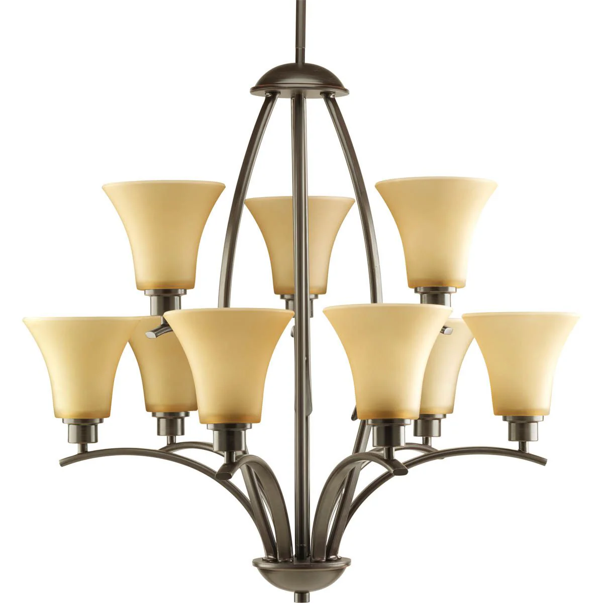 Joy Collection Nine-Light, Two-Tier Chandelier - Image 3