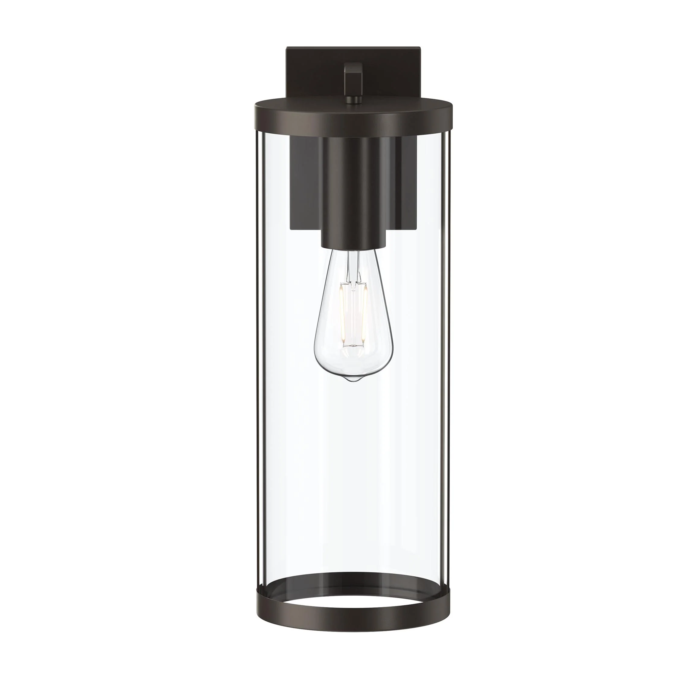 Kagen Extra Large Outdoor Wall Light with Clear Glass Panels - Image 7