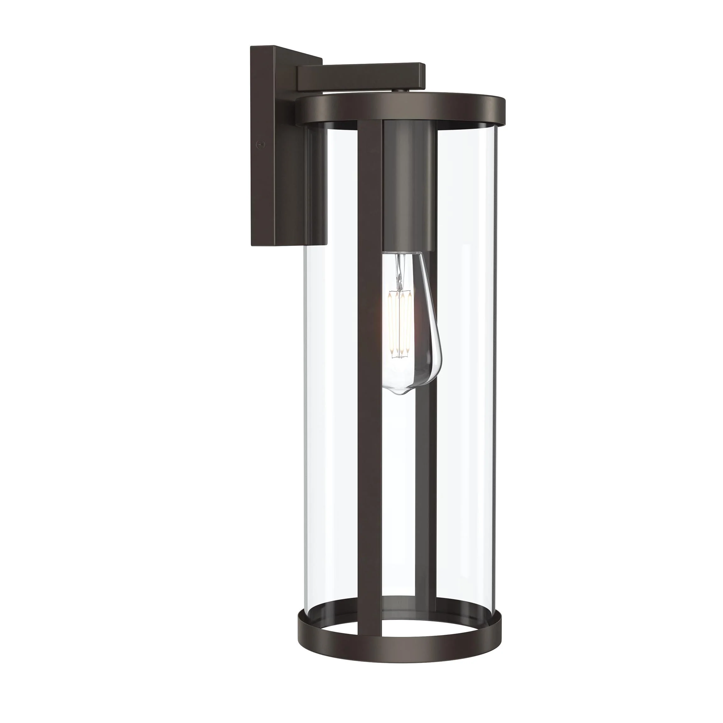 Kagen Extra Large Outdoor Wall Light with Clear Glass Panels - Image 8