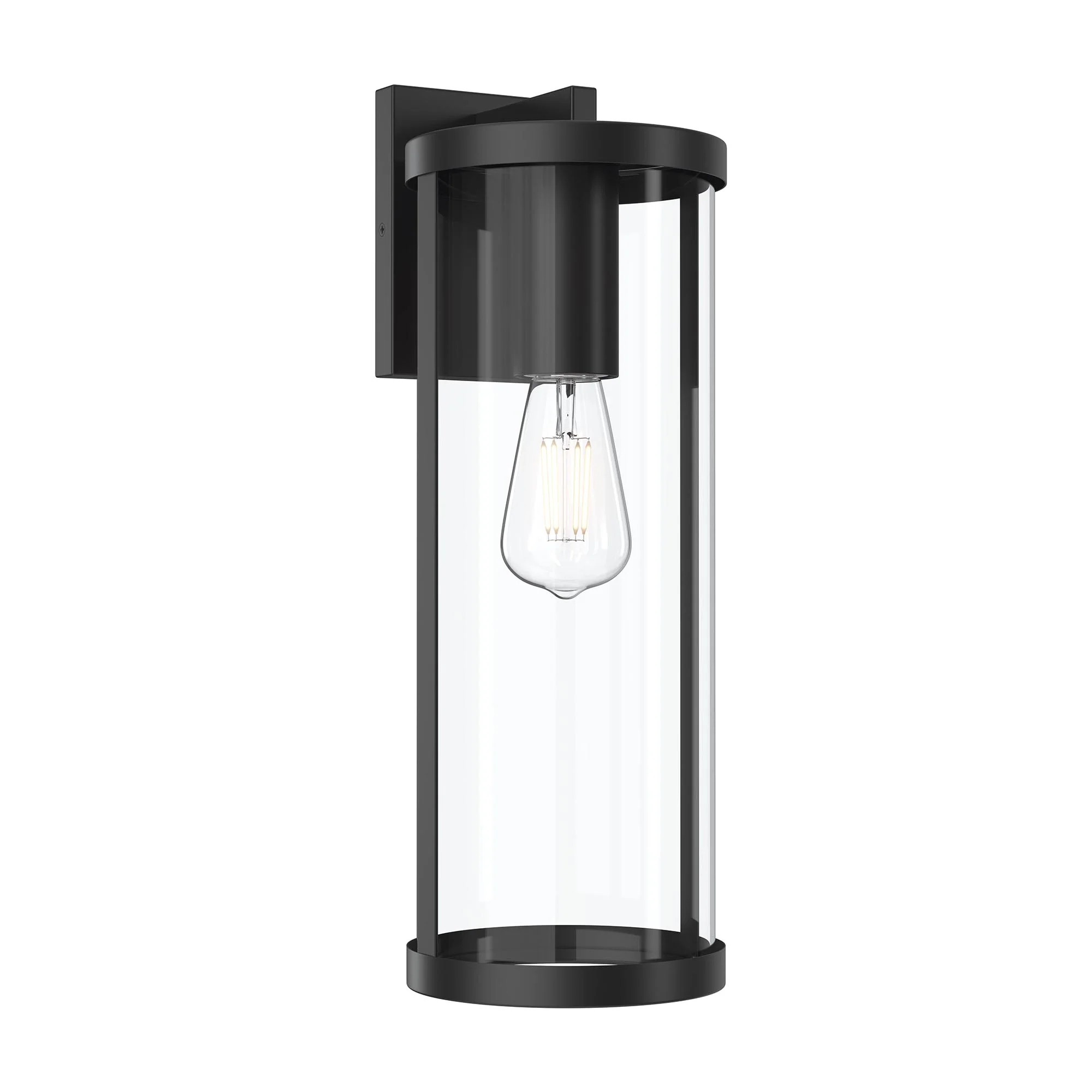 Kagen Extra Large Outdoor Wall Light with Clear Glass Panels - Image 9