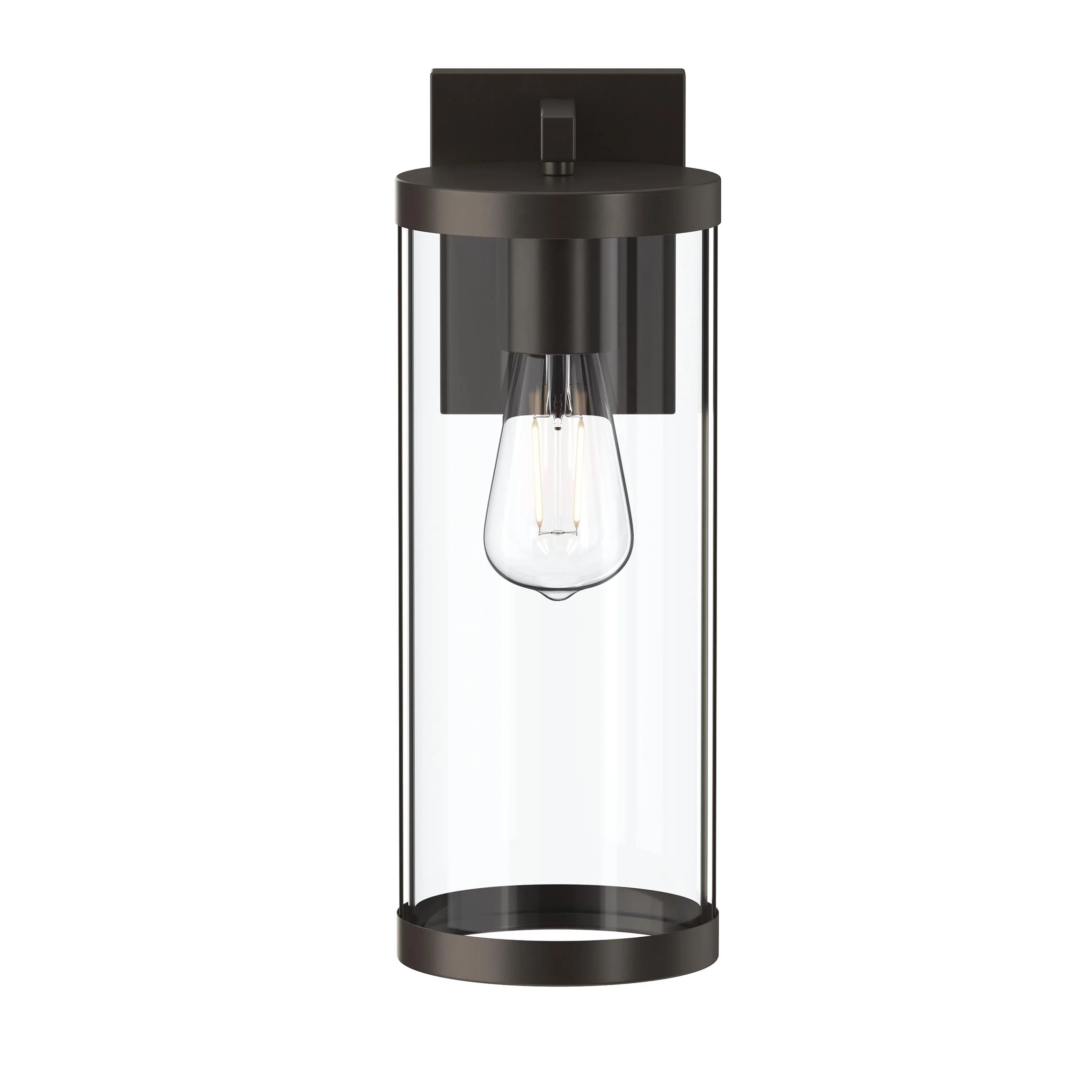 Kagen Large Outdoor Wall Light with Clear Glass Panels - Image 15