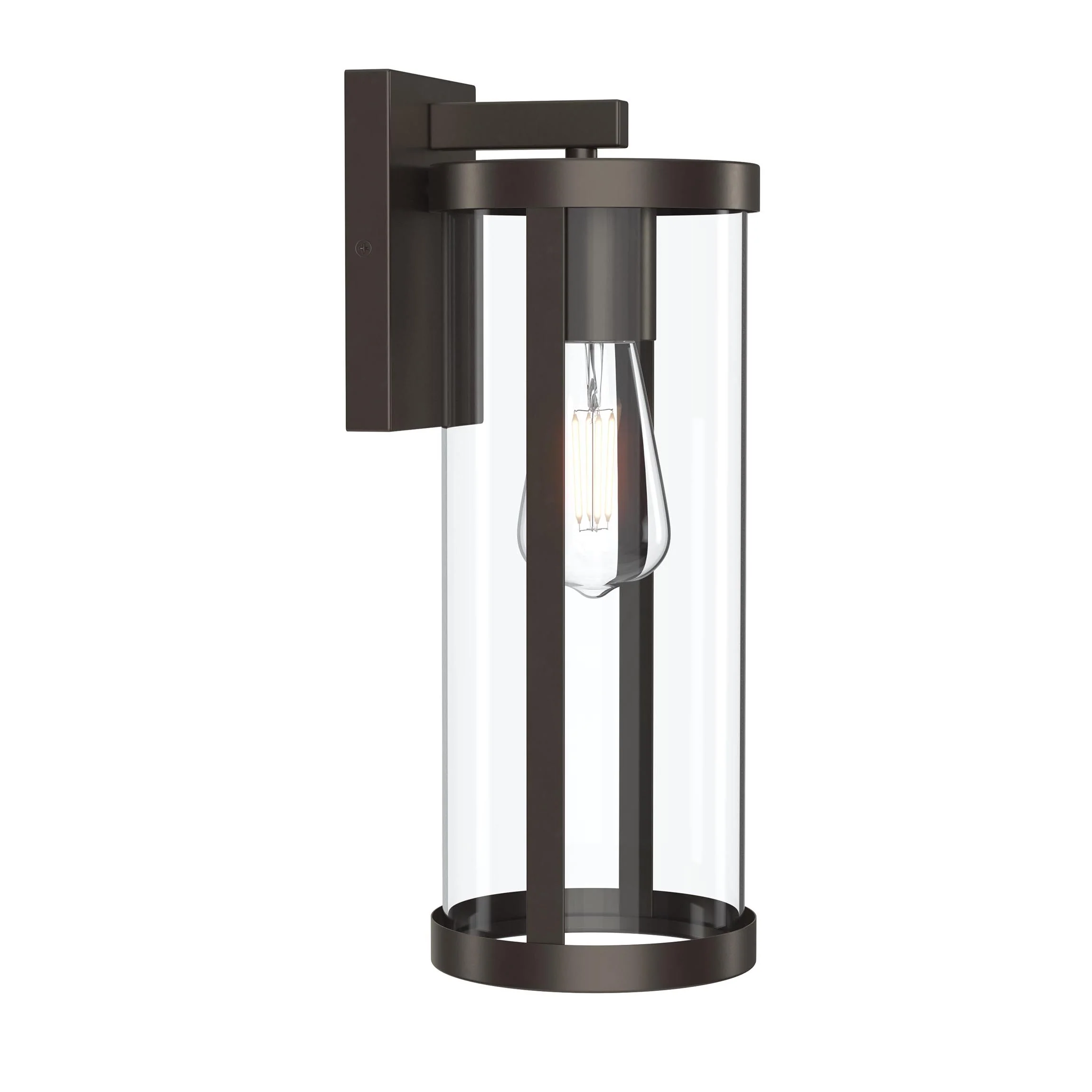 Kagen Large Outdoor Wall Light with Clear Glass Panels - Image 16