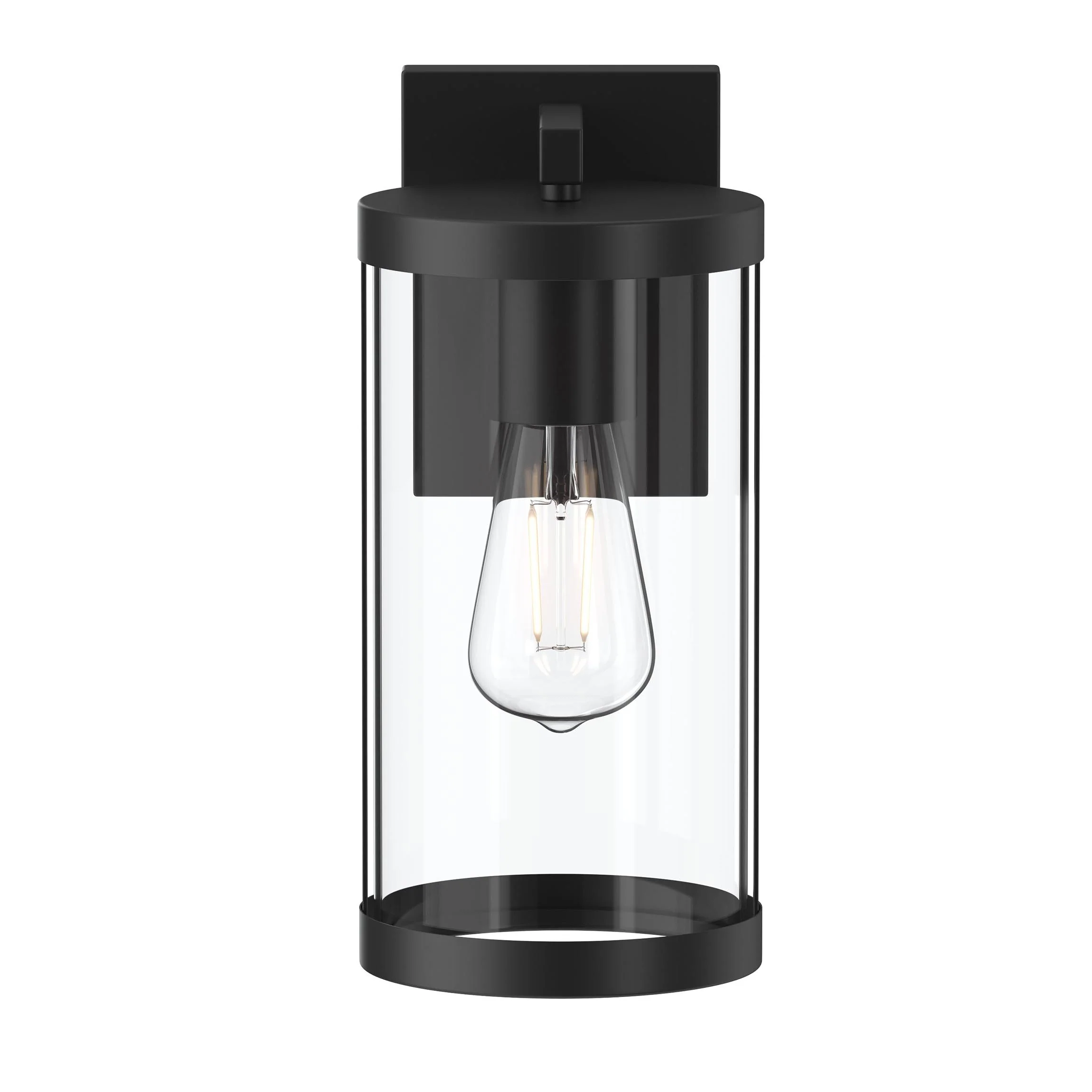 Kagen Medium Outdoor Wall Light with Clear Glass Panels - Image 14