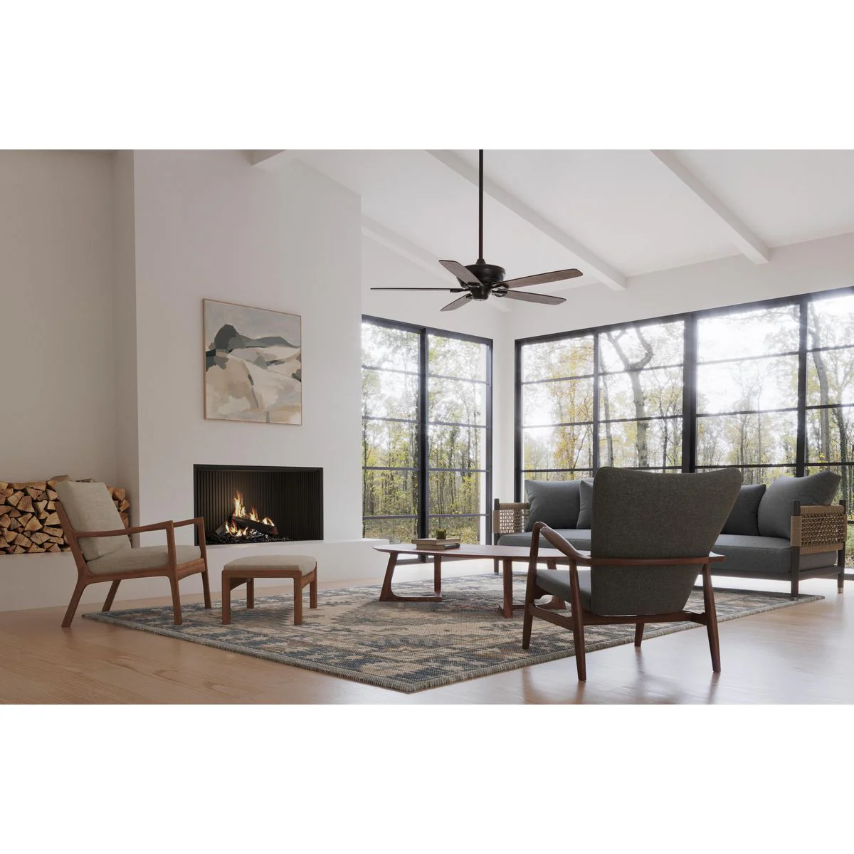 Kennedale Collection 72-Inch Five-Blade DC Motor Ceiling Fan - Image 6