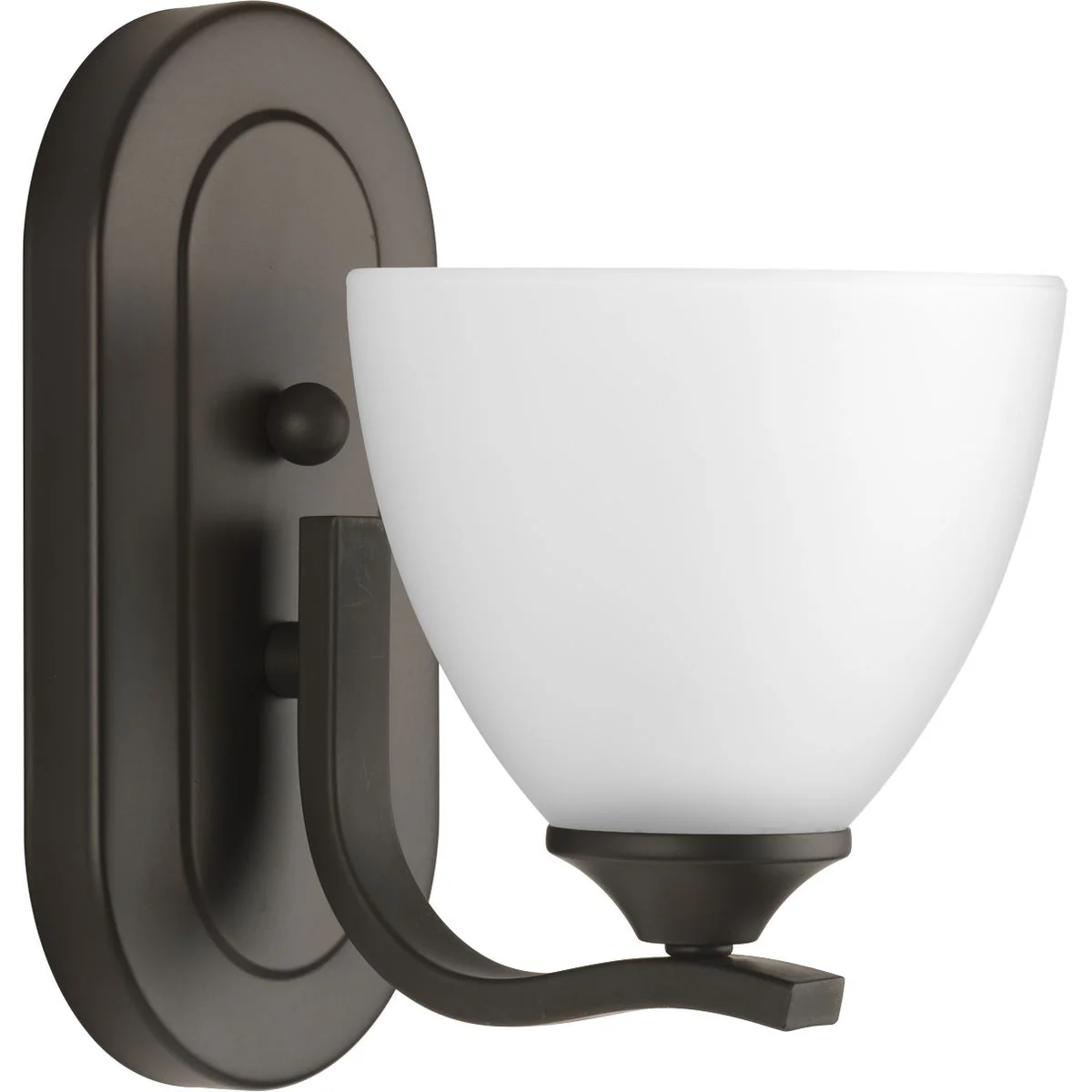 Laird Collection One-Light Etched Glass Bath Vanity Light