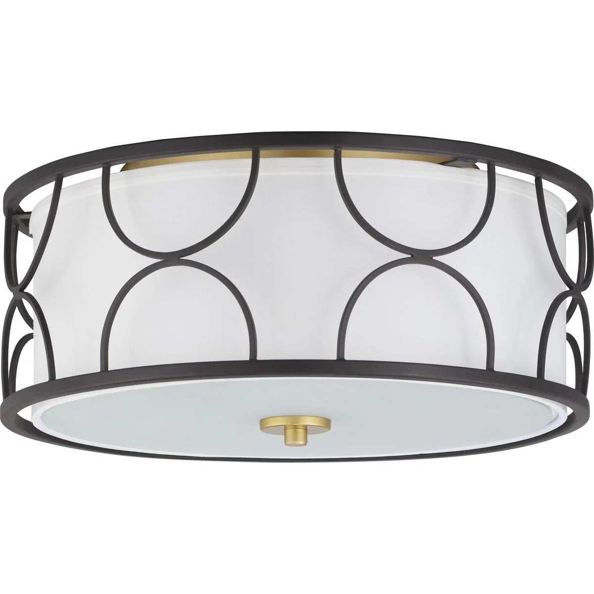 Landree Collection 16" Three-light Flush Mount