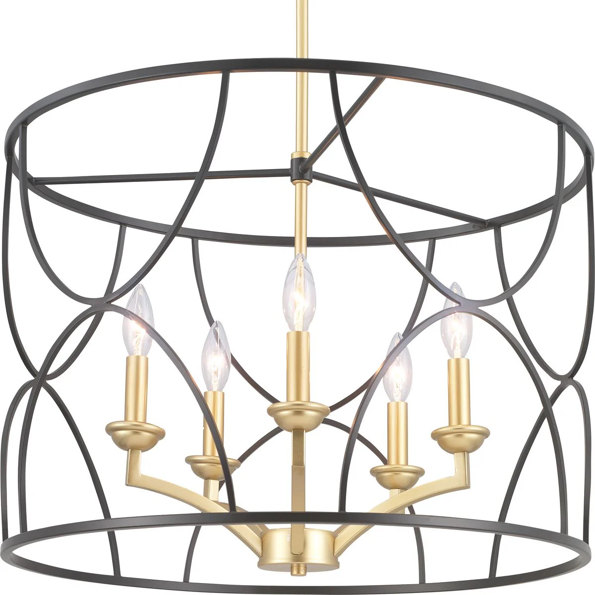 Landree Collection Five-Light Chandelier Light - Image 2