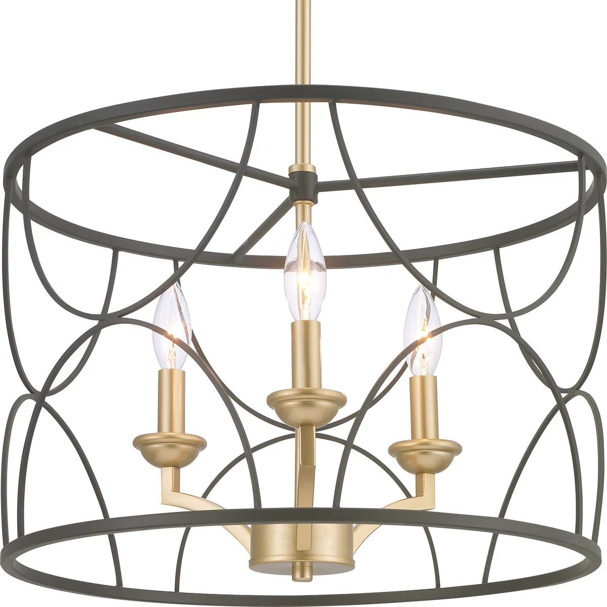 Landree Collection Three-Light Chandelier Light