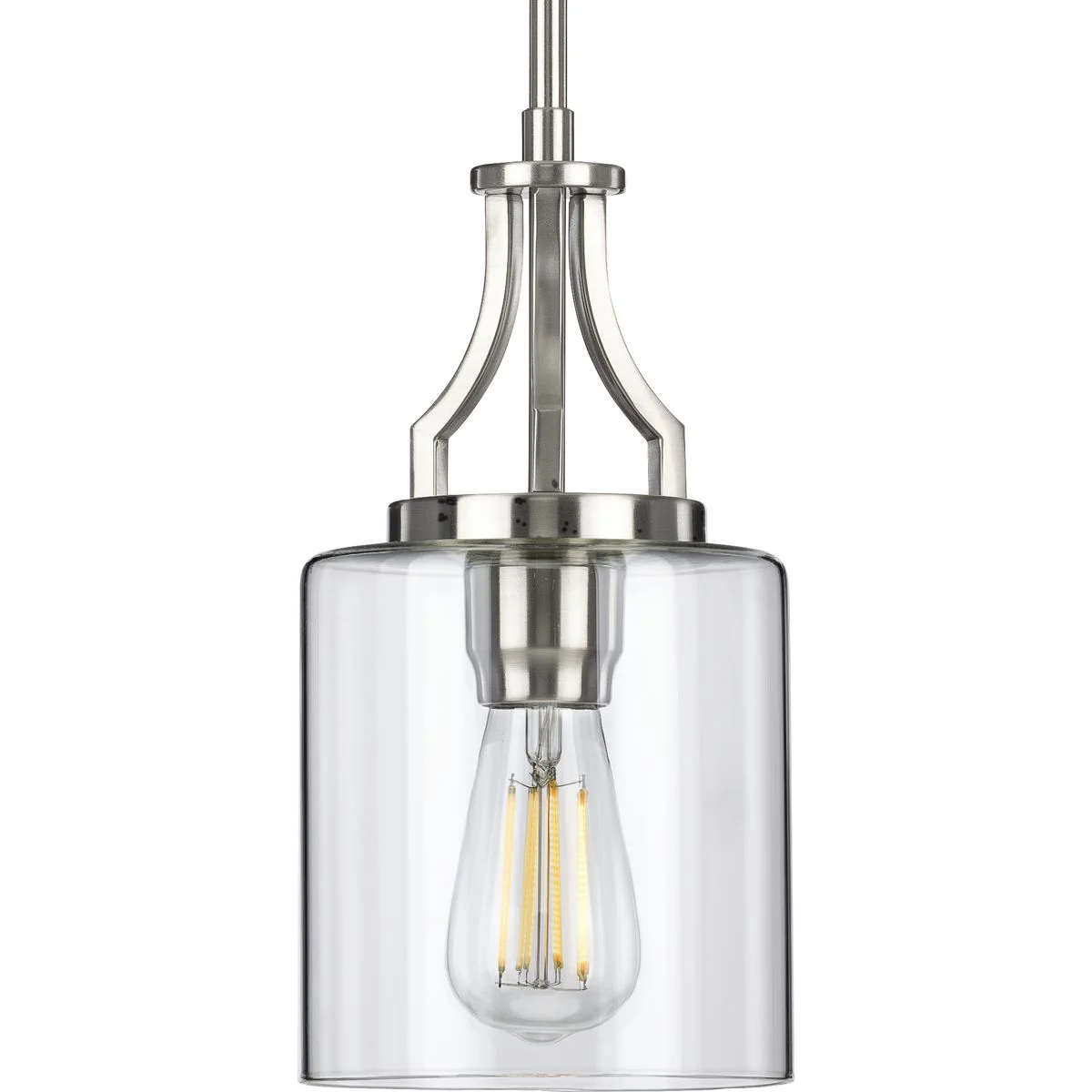 Lassiter Collection One-Light Clear Glass Pendant Light - Image 2