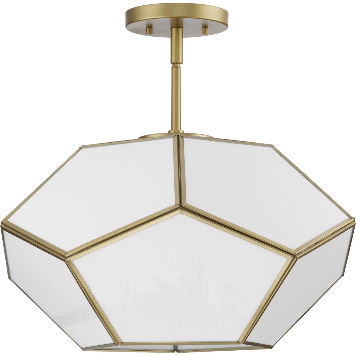 Latham Collection 18 in. Three-Light Flush Mount - Image 3