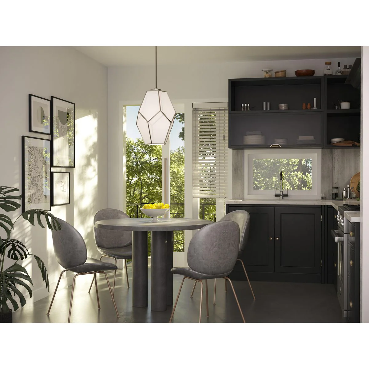 Latham Collection One-Light Pendant - Image 6