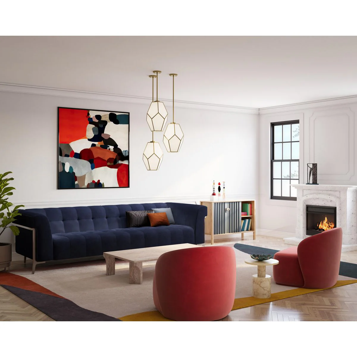 Latham Collection One-Light Pendant - Image 8