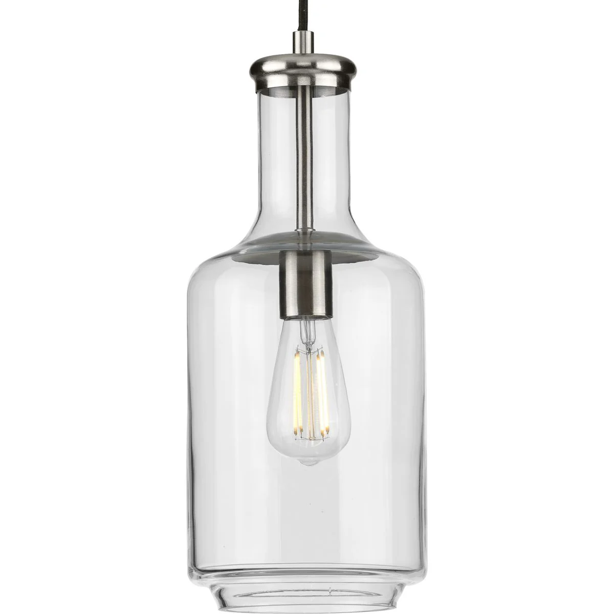 Latrobe Collection One-Light Clear Glass Pendant Light P500229