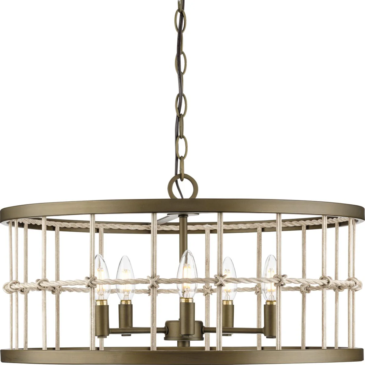 Lattimore Collection Five-Light Chandelier