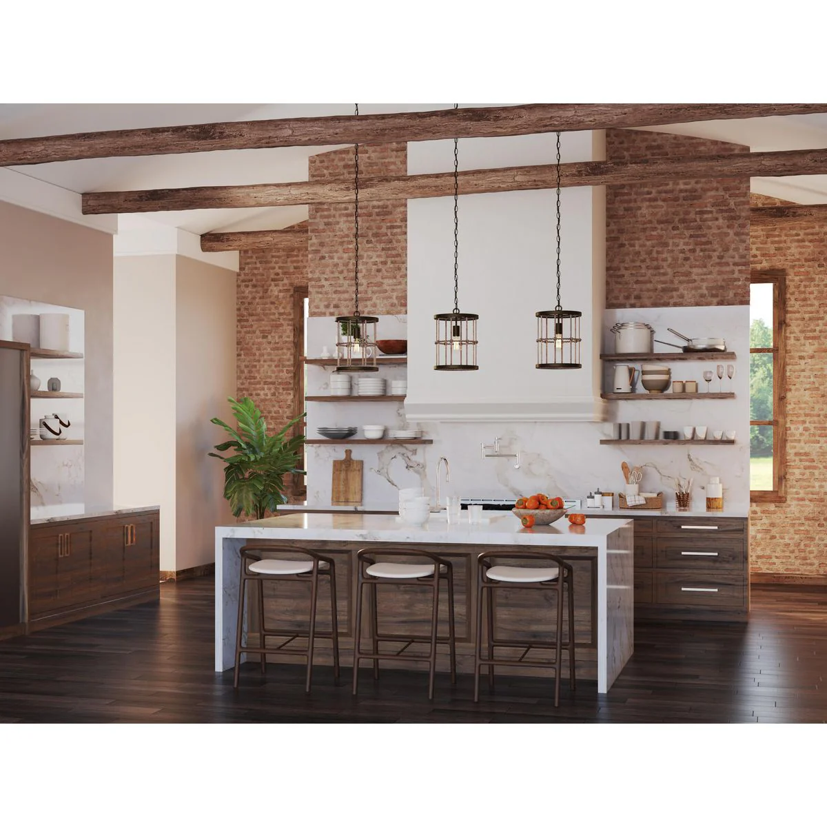 Lattimore Collection One-Light Pendant - Image 2