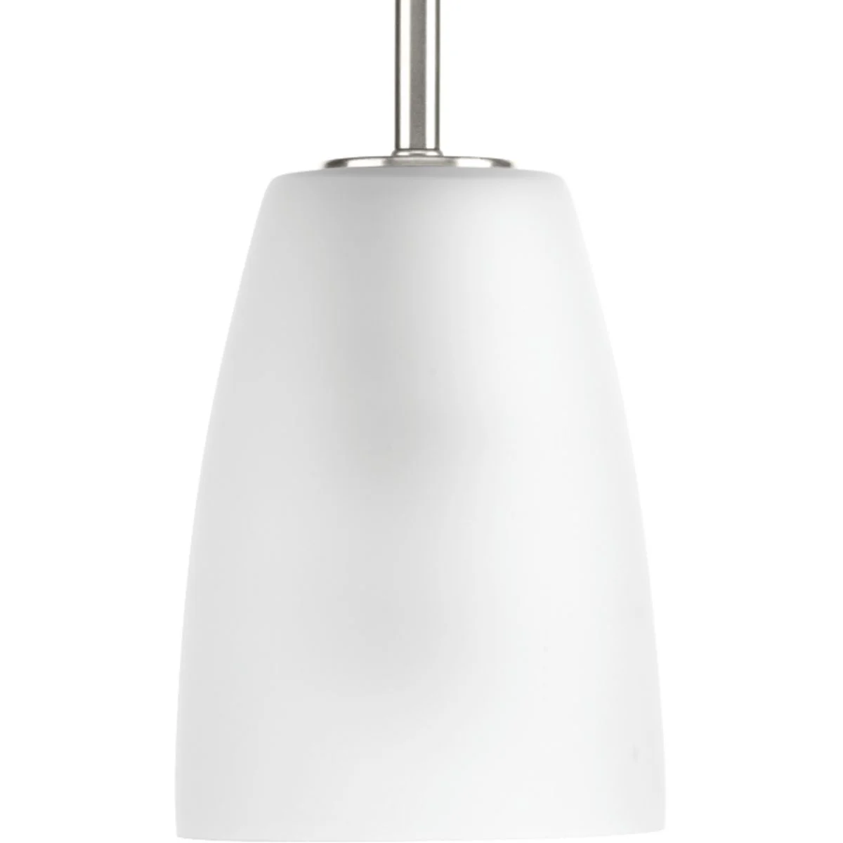 Leap Collection One-Light Etched Glass Pendant Light