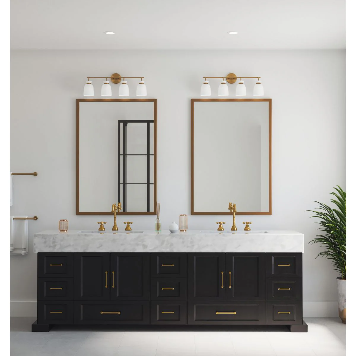 Lexie Collection Four-Light Vanity Light - Image 5