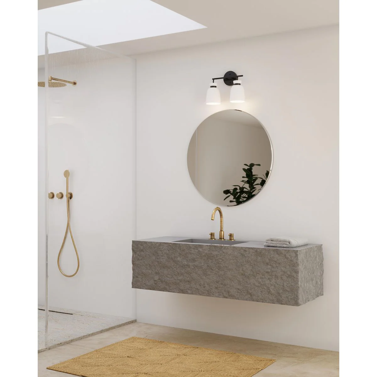 Lexie Collection Two-Light Vanity Light - Image 4