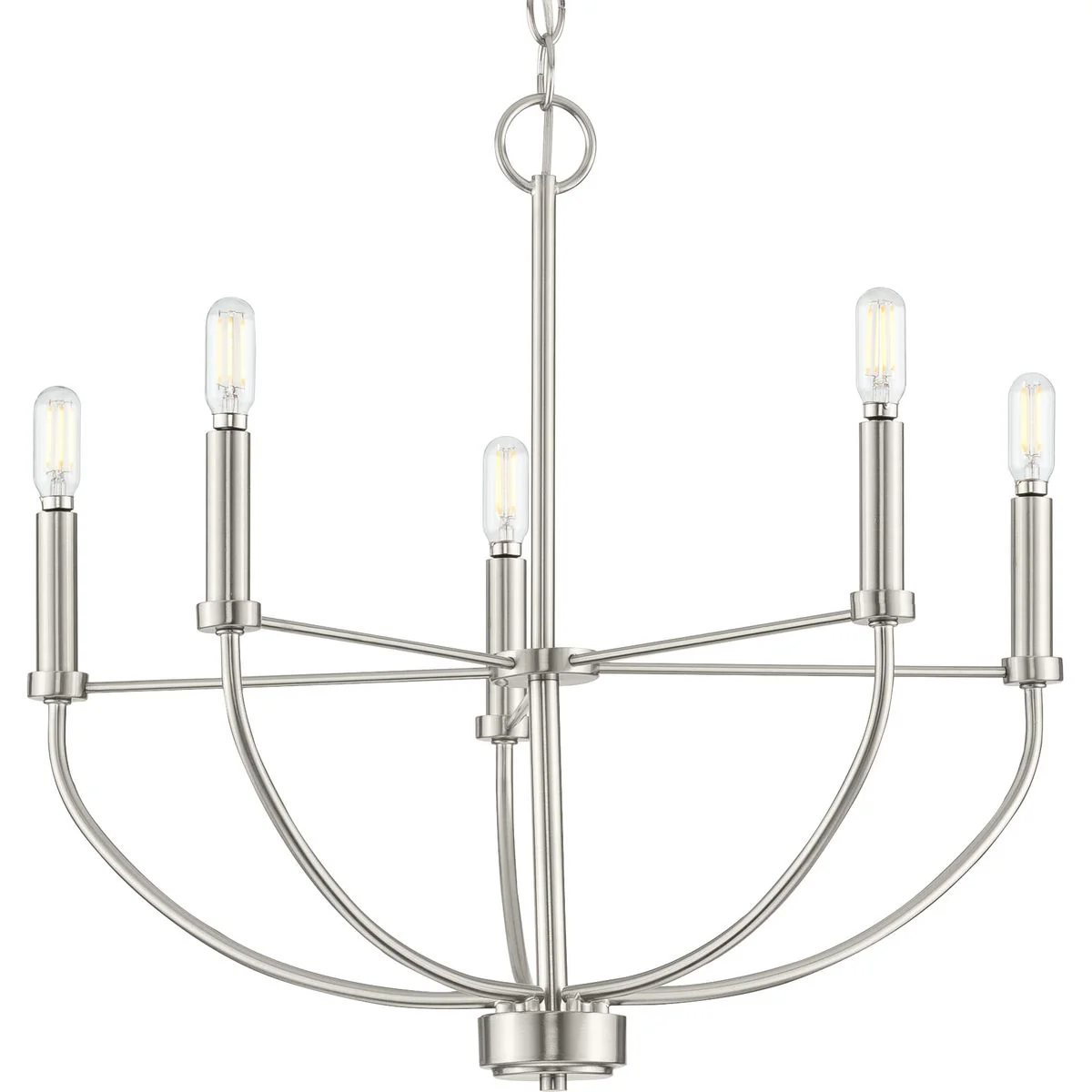 Leyden Collection Five-Light Chandelier - Image 2