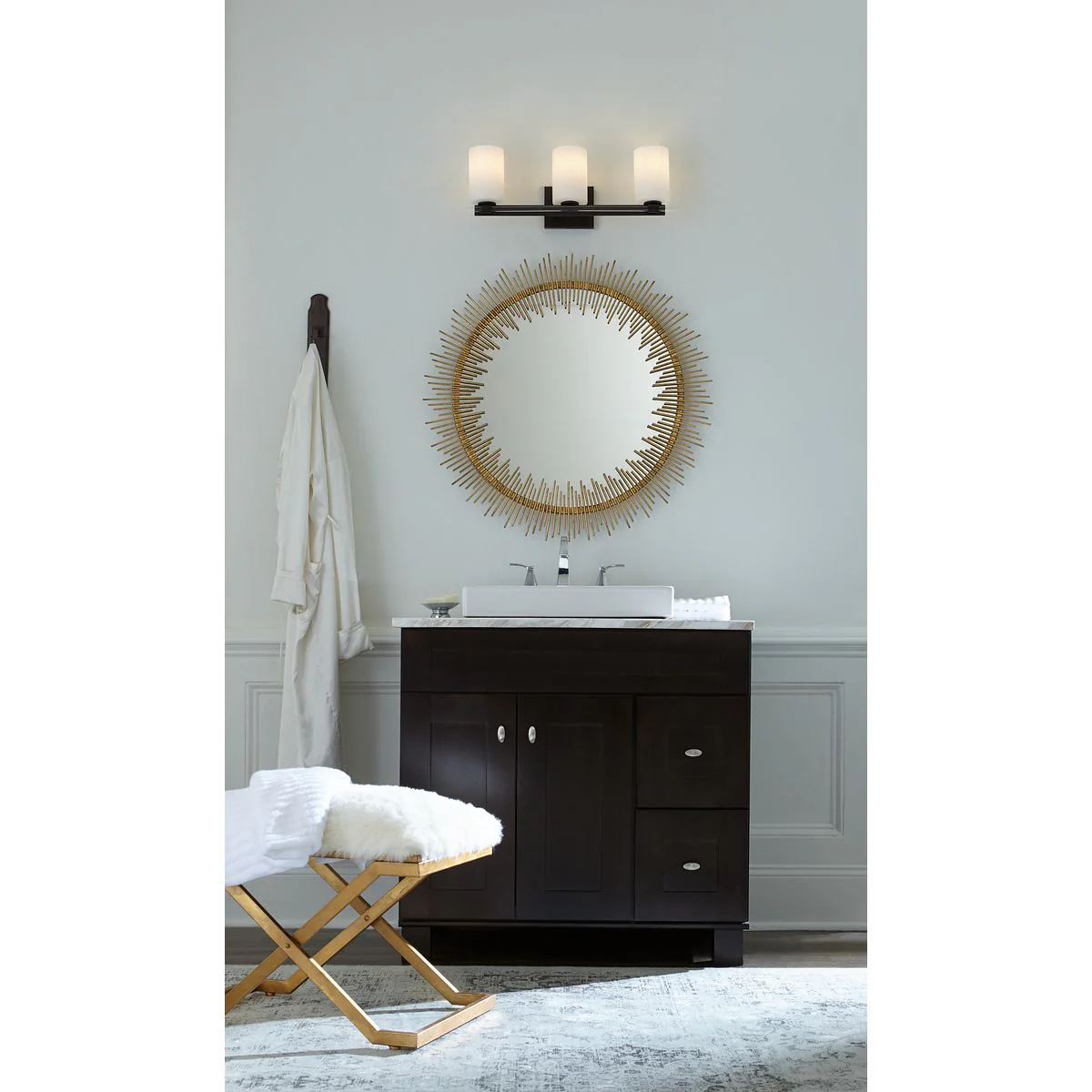 Lisbon Collection Three-Light Bath & Vanity - Image 3