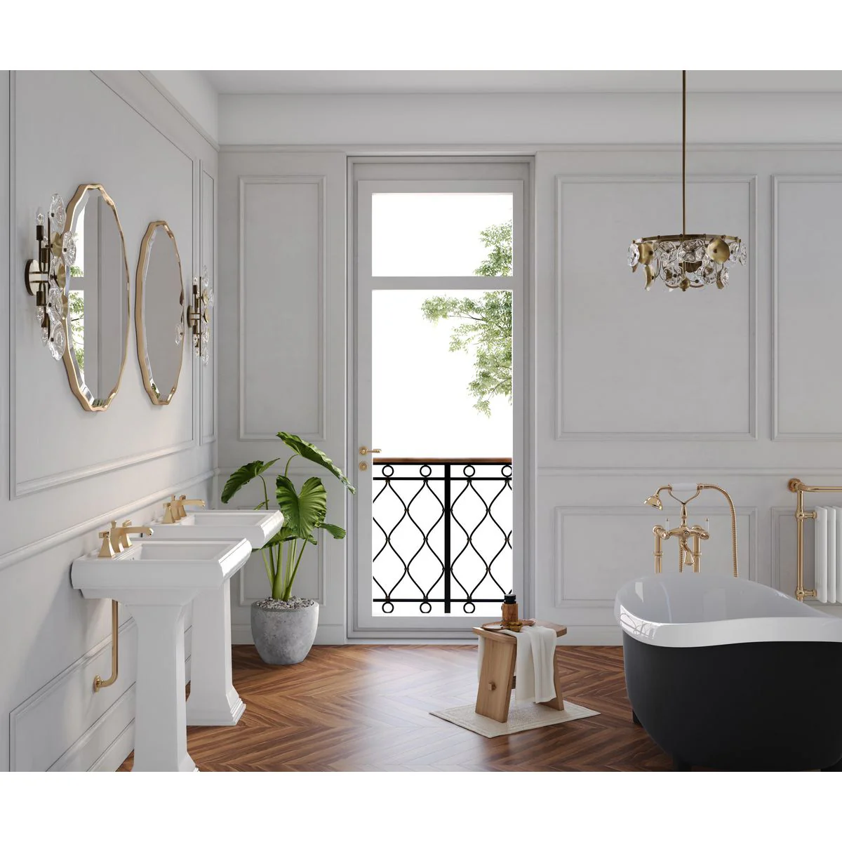 Loretta Collection Three-Light Pendant - Image 2