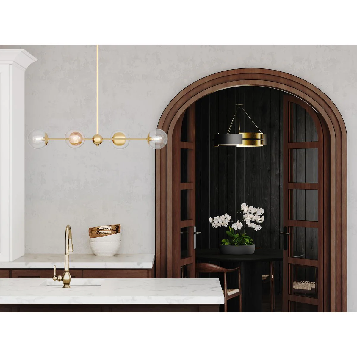 Lowery Collection Five-Light Hanging Pendant Light - Image 3