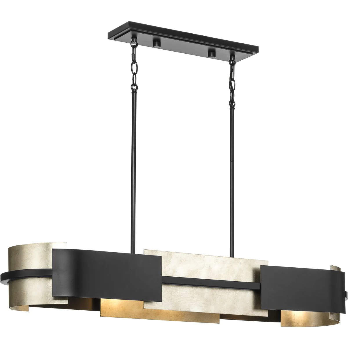 Lowery Collection Four-Light Linear Chandelier - Image 4