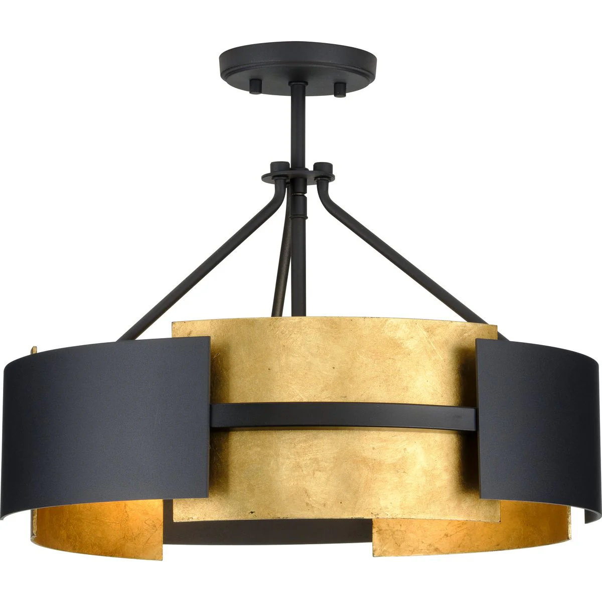 Lowery Collection Three-Light Semi-Flush Mount - Image 4