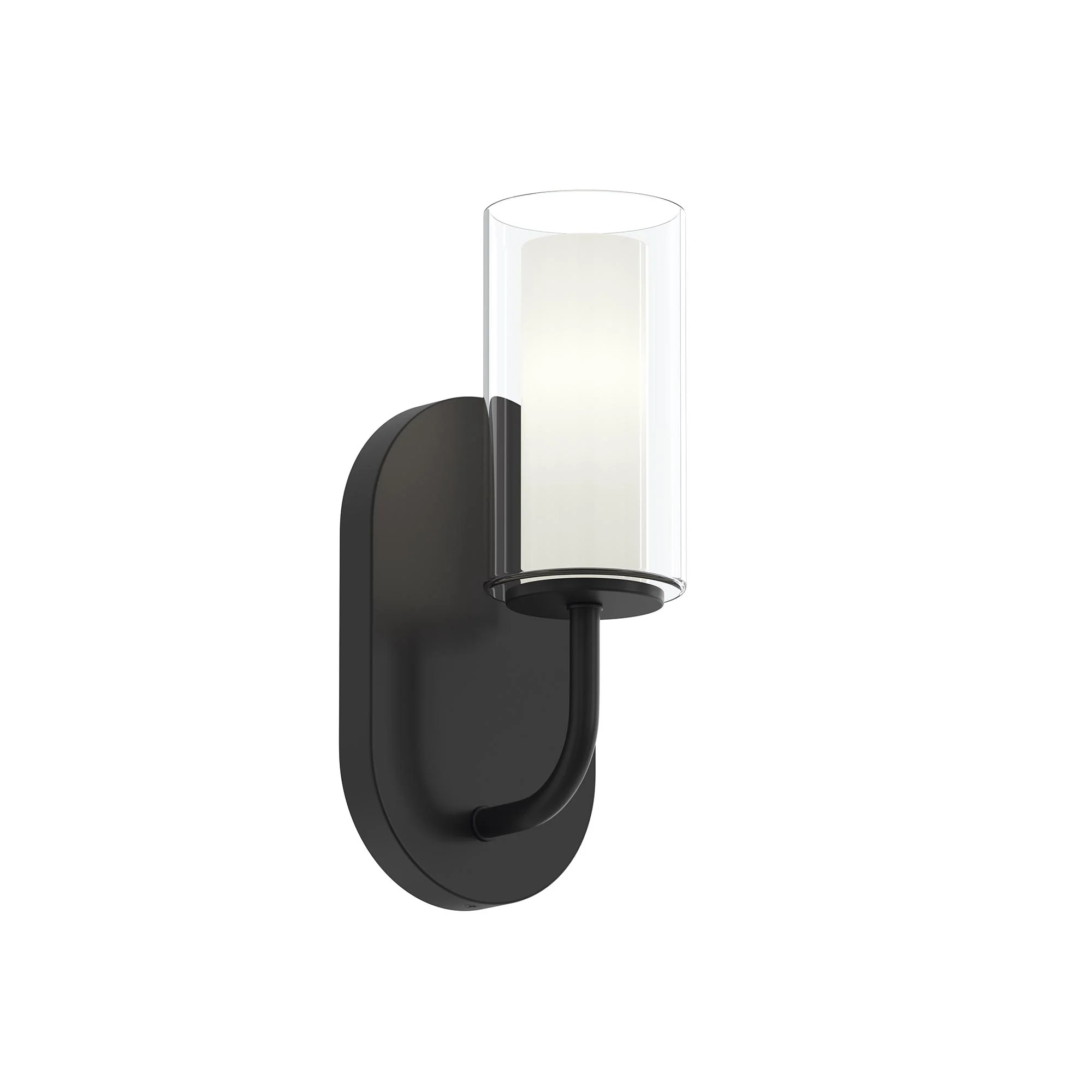 Mack One-Light Wall Sconce with Layered Glass Shade