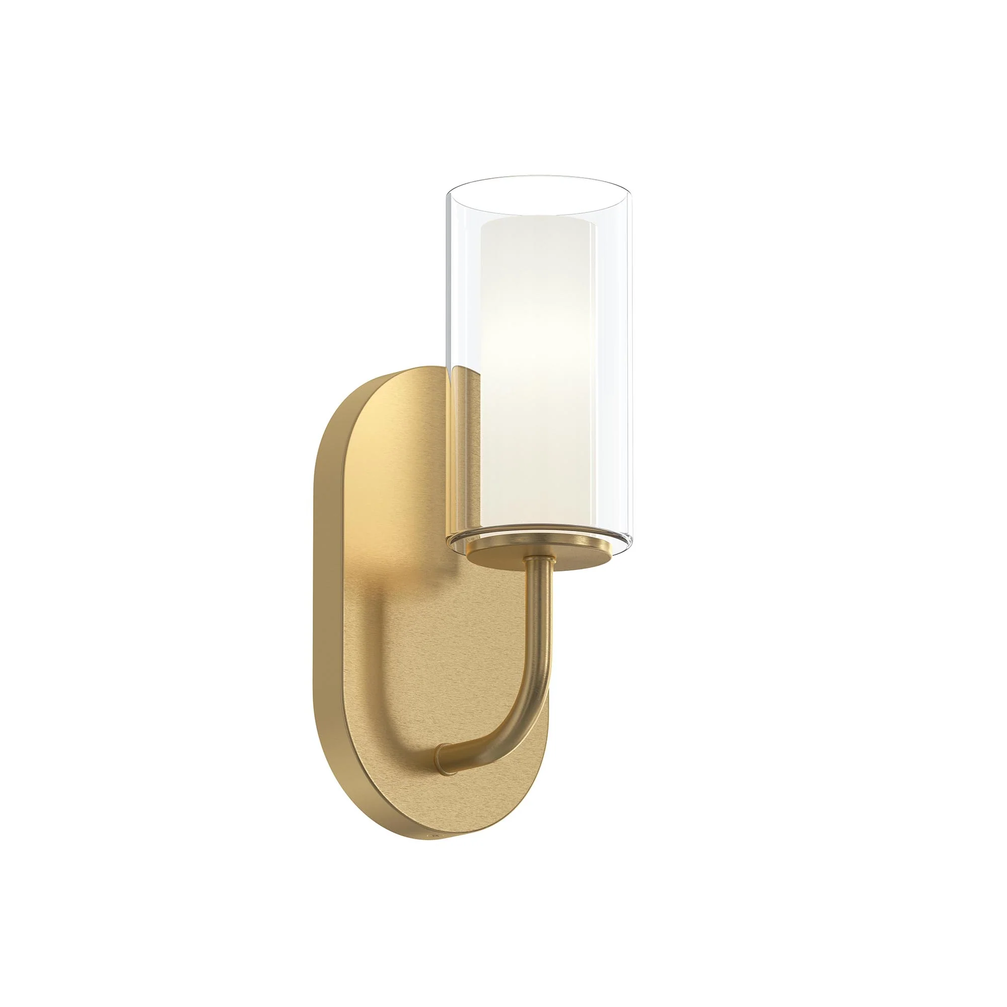 Mack One-Light Wall Sconce with Layered Glass Shade - Image 19