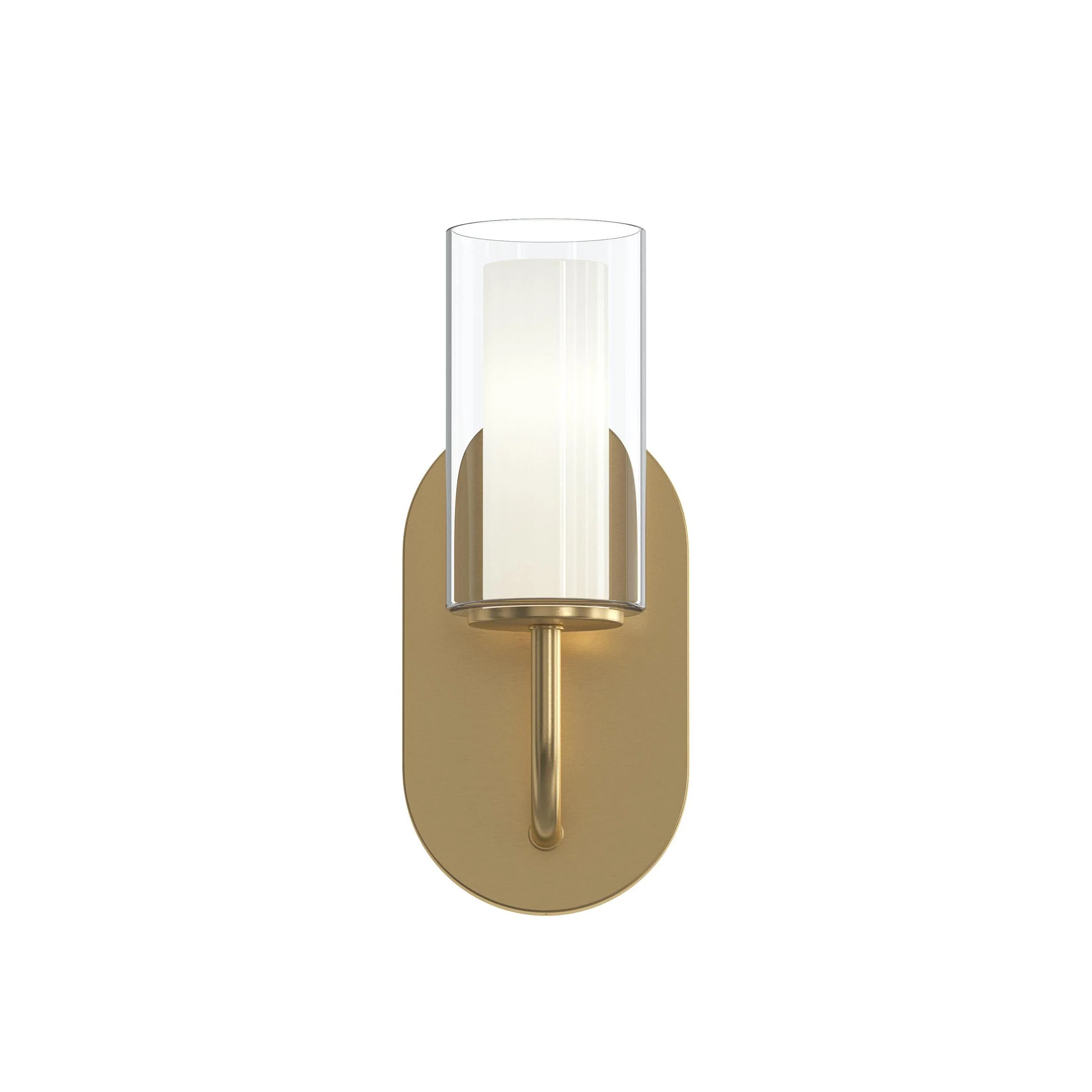 Mack One-Light Wall Sconce with Layered Glass Shade - Image 26