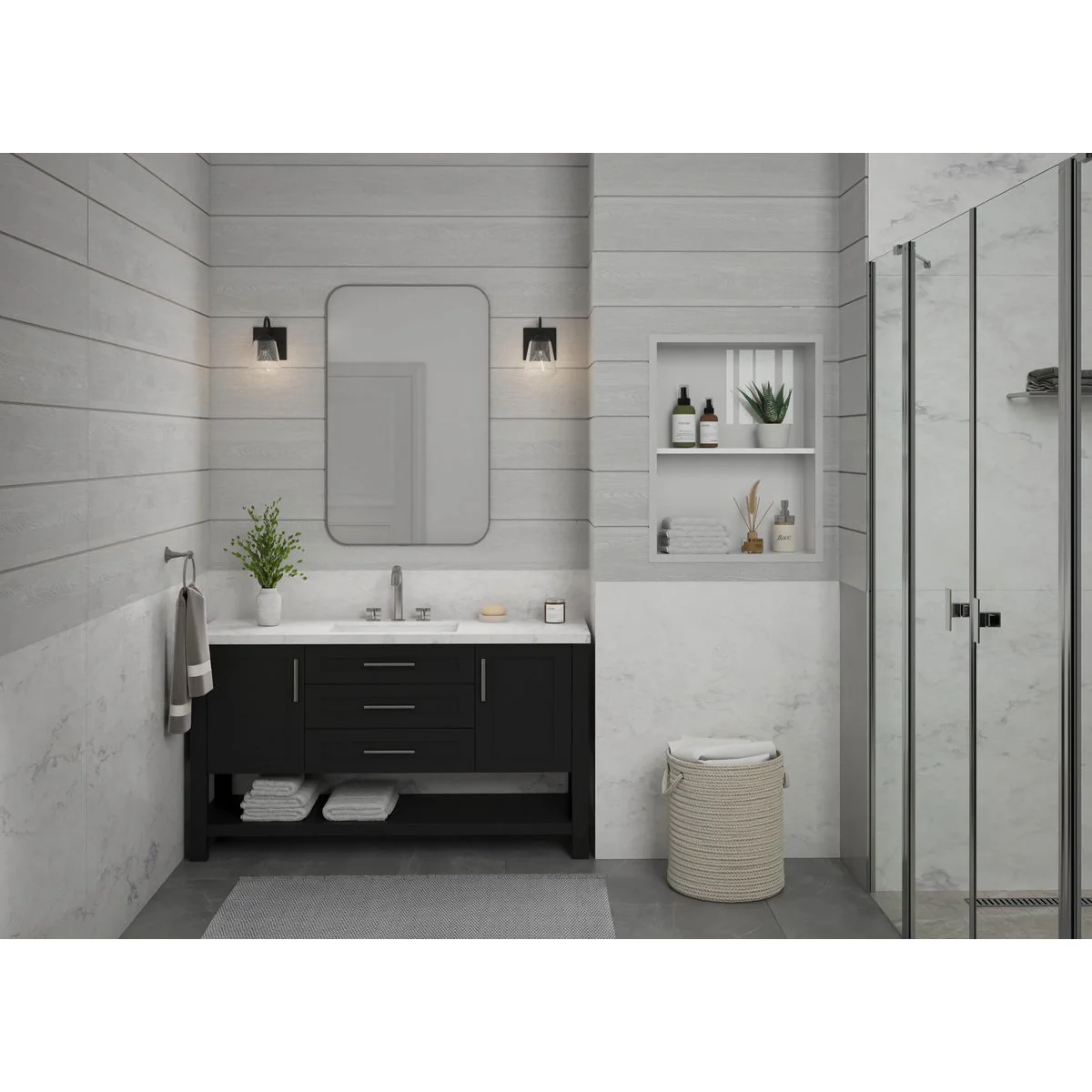 Martenne Collection One-Light Vanity Light - Image 3