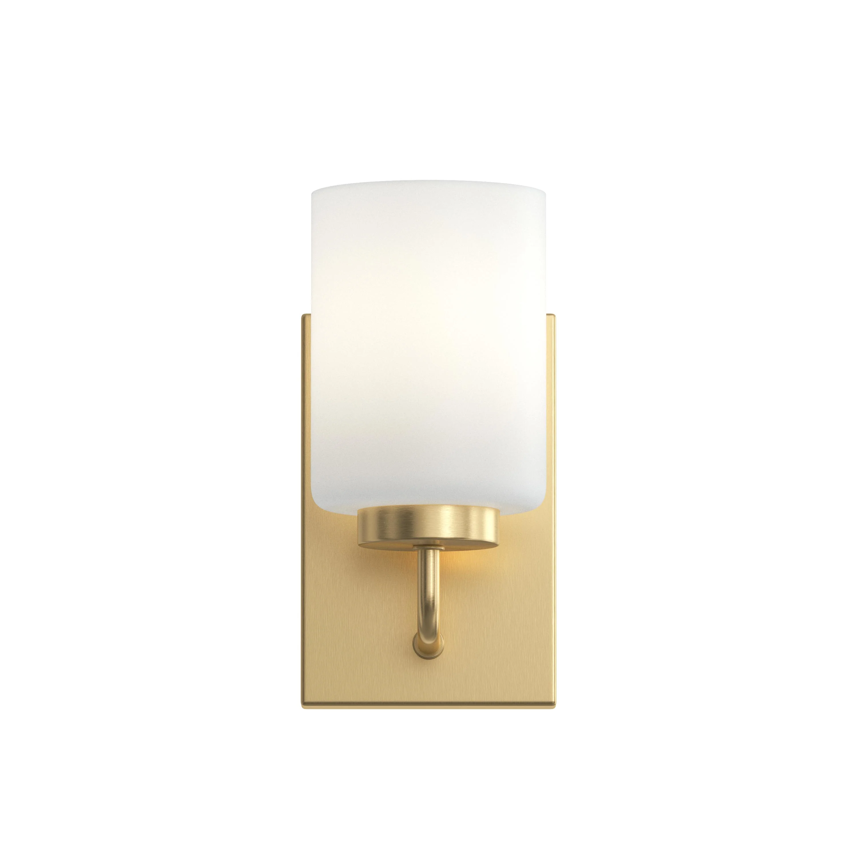 Merry Collection One-Light Etched Glass Transitional Style Bath Vanity Wall Light - Image 11