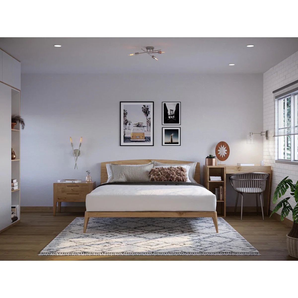 Milner Collection Swing Arm Wall Light - Image 3