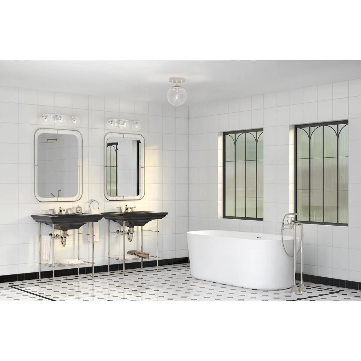 Mod Collection Three-Light Bath & Vanity - Image 2
