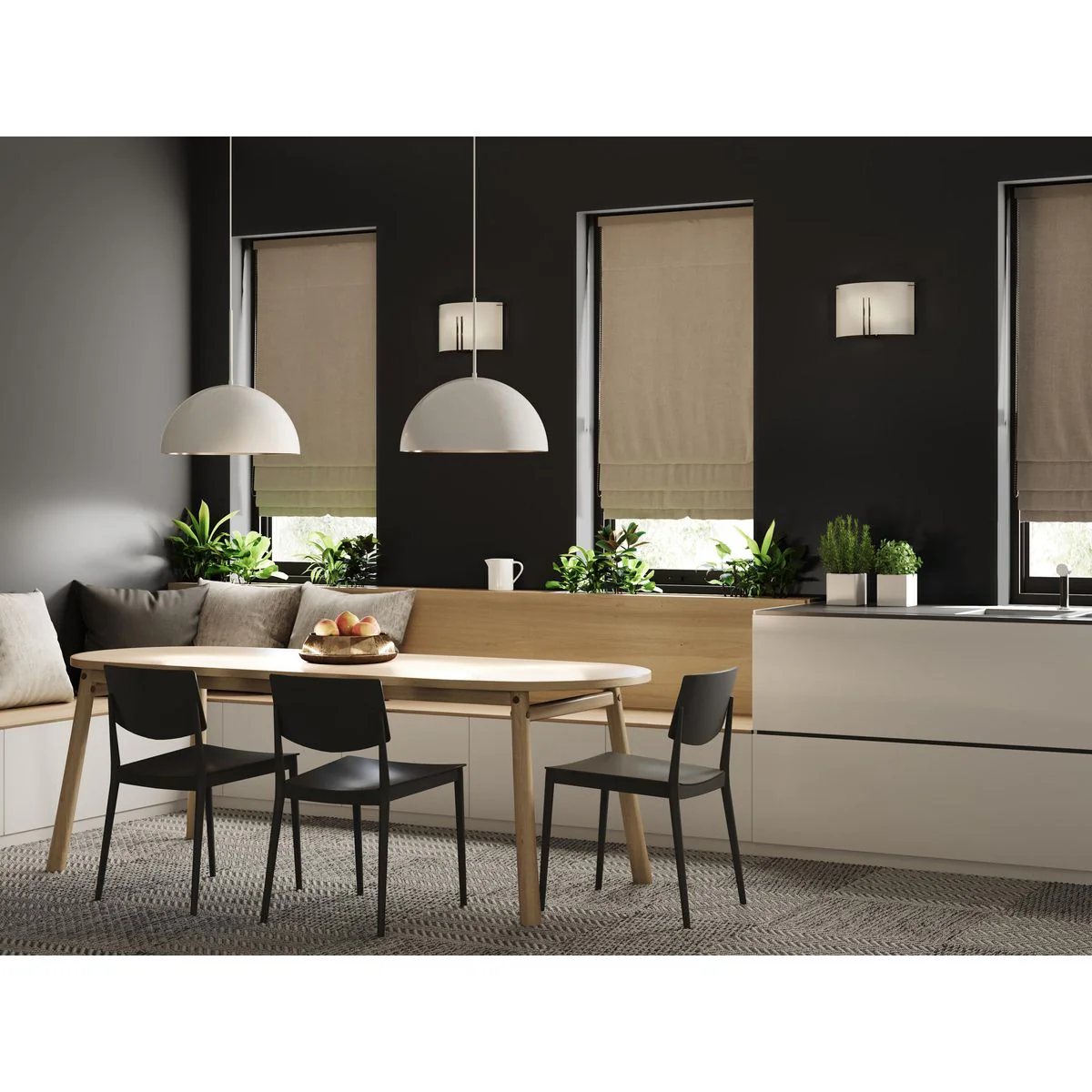 Modern Glass Sconce Two-Light Wall Sconce - Image 4