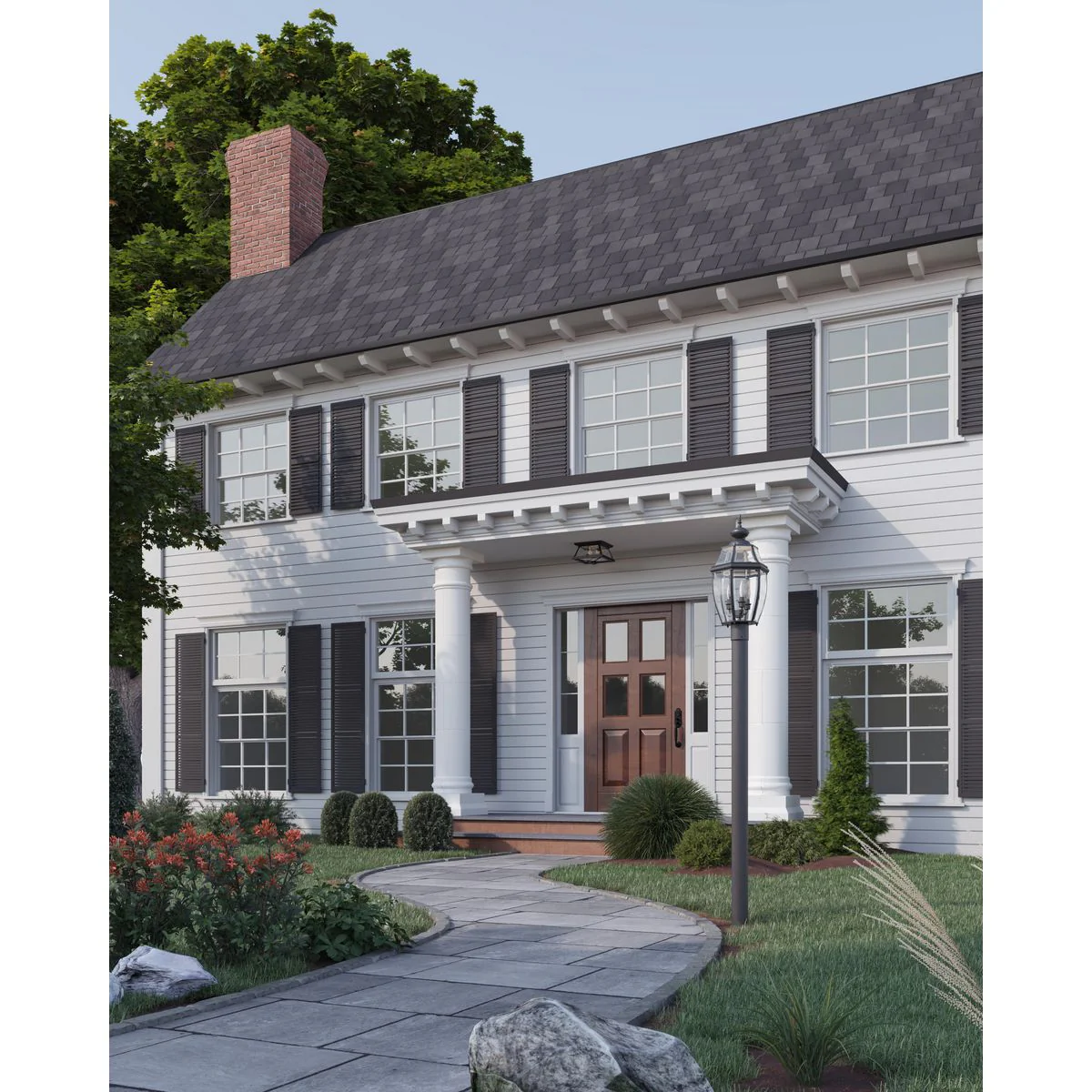 New Haven Collection Three-Light Post Lantern - Image 2