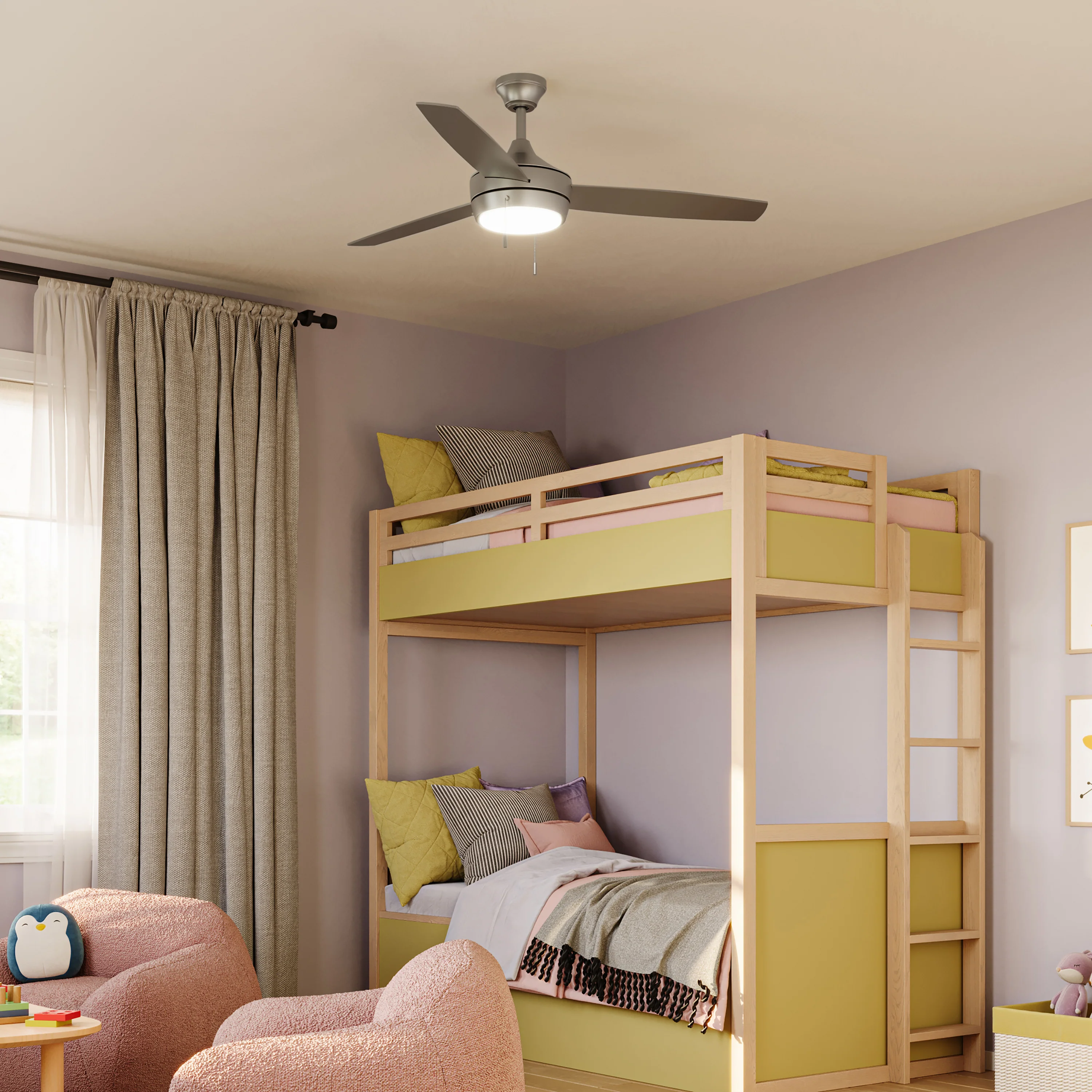 Nolyn 52 in. 3-Blade Modern LED Ceiling Fan - Image 9