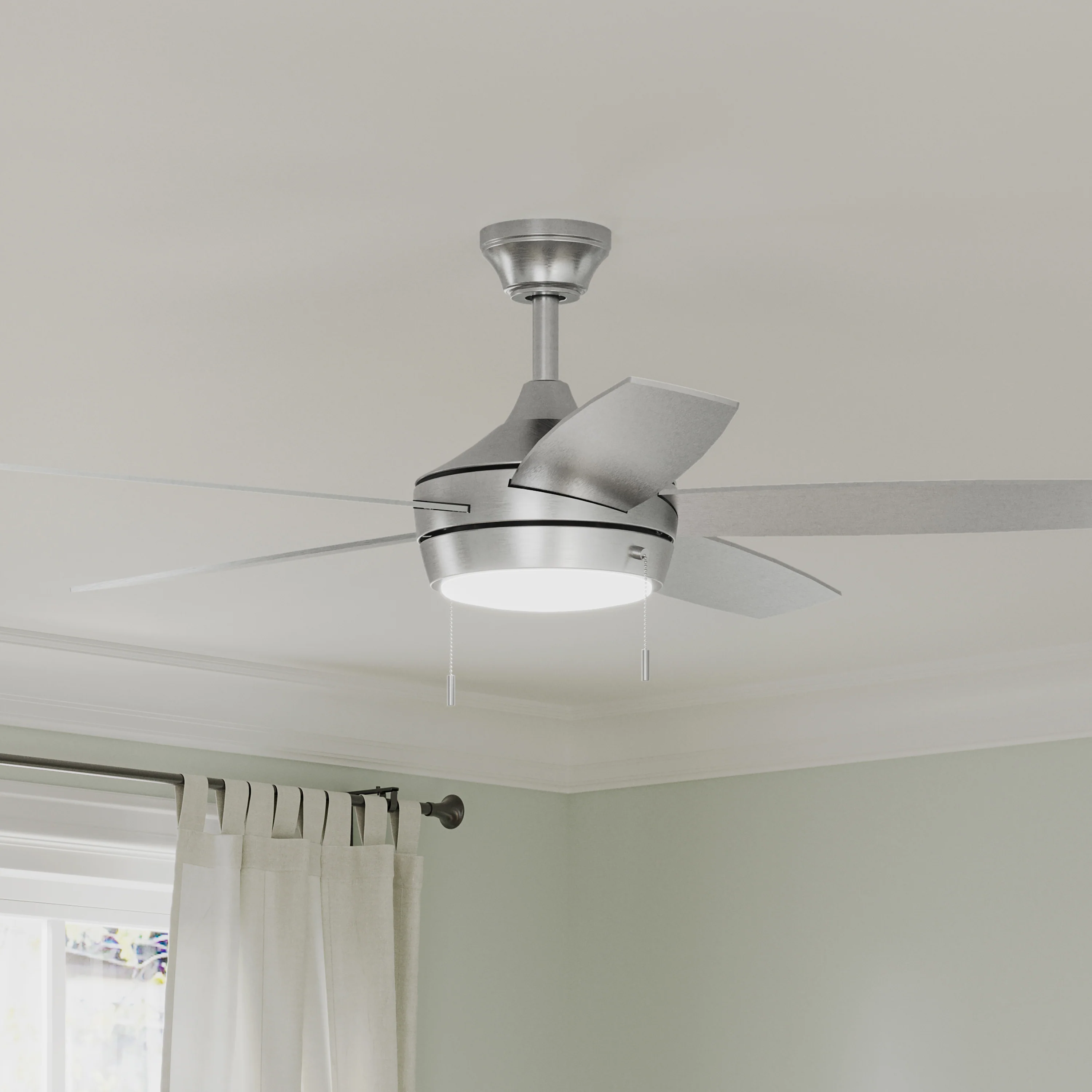Nolyn V 52 in. 5-Blade Modern LED Ceiling Fan - Image 10