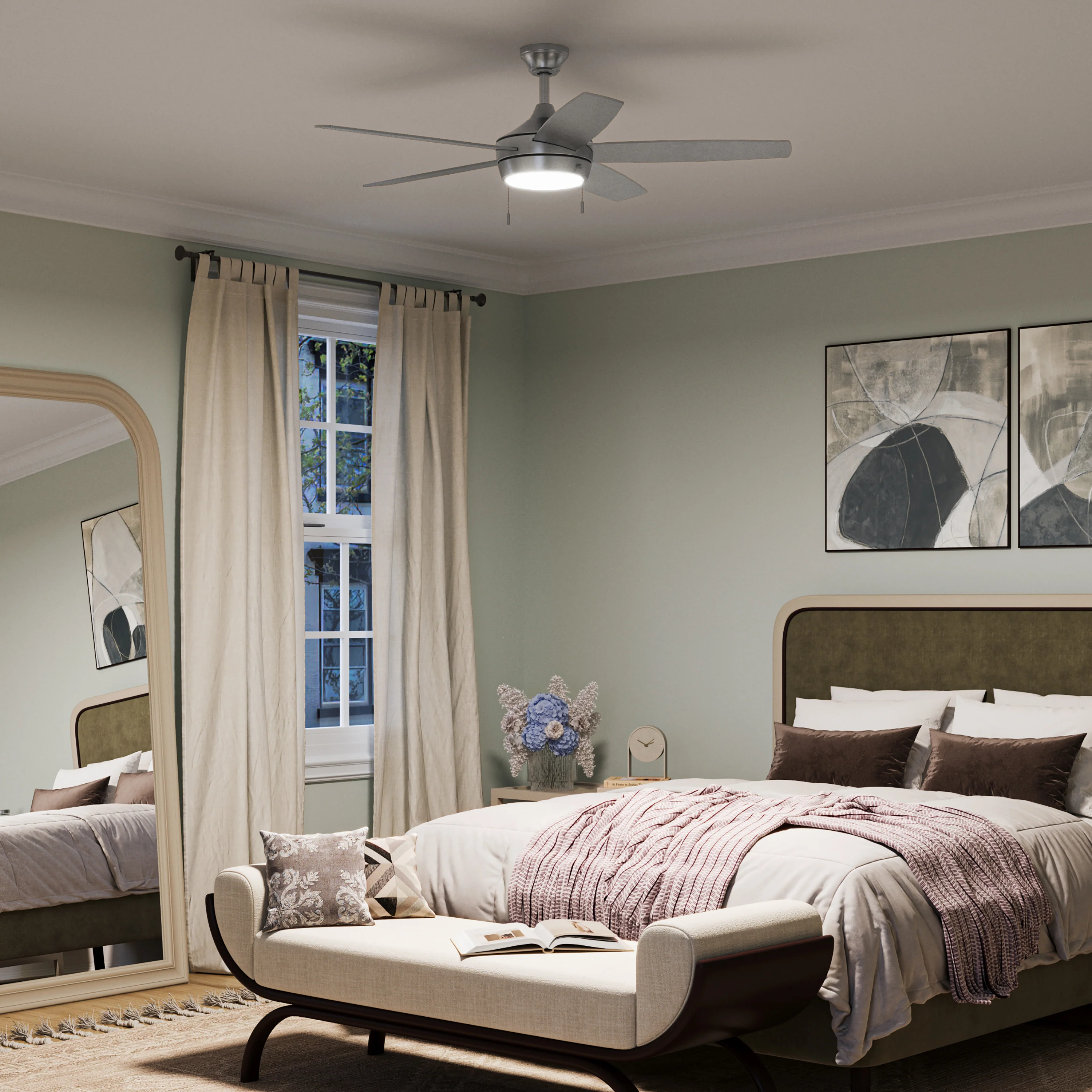 Nolyn V 52 in. 5-Blade Modern LED Ceiling Fan - Image 11