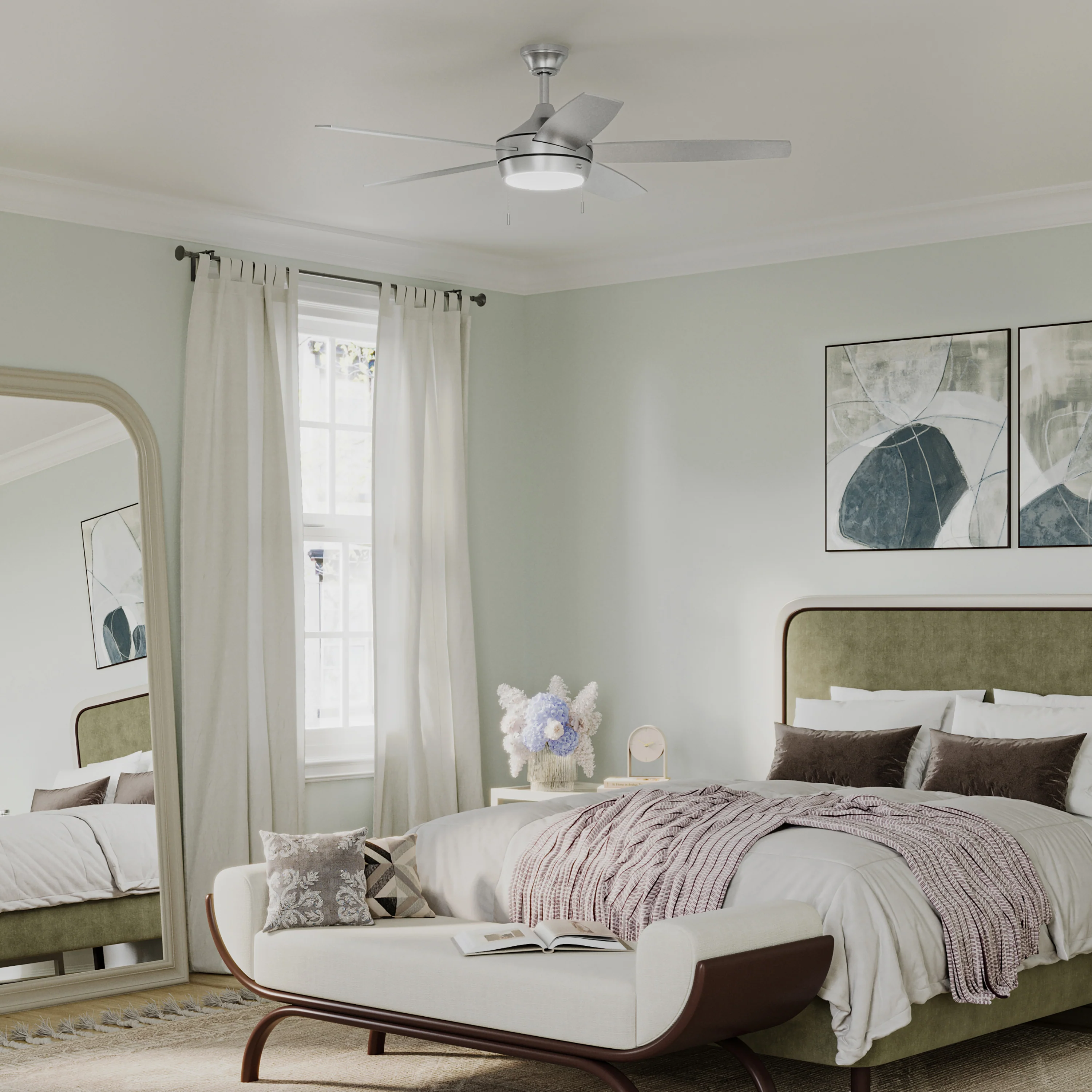 Nolyn V 52 in. 5-Blade Modern LED Ceiling Fan - Image 12