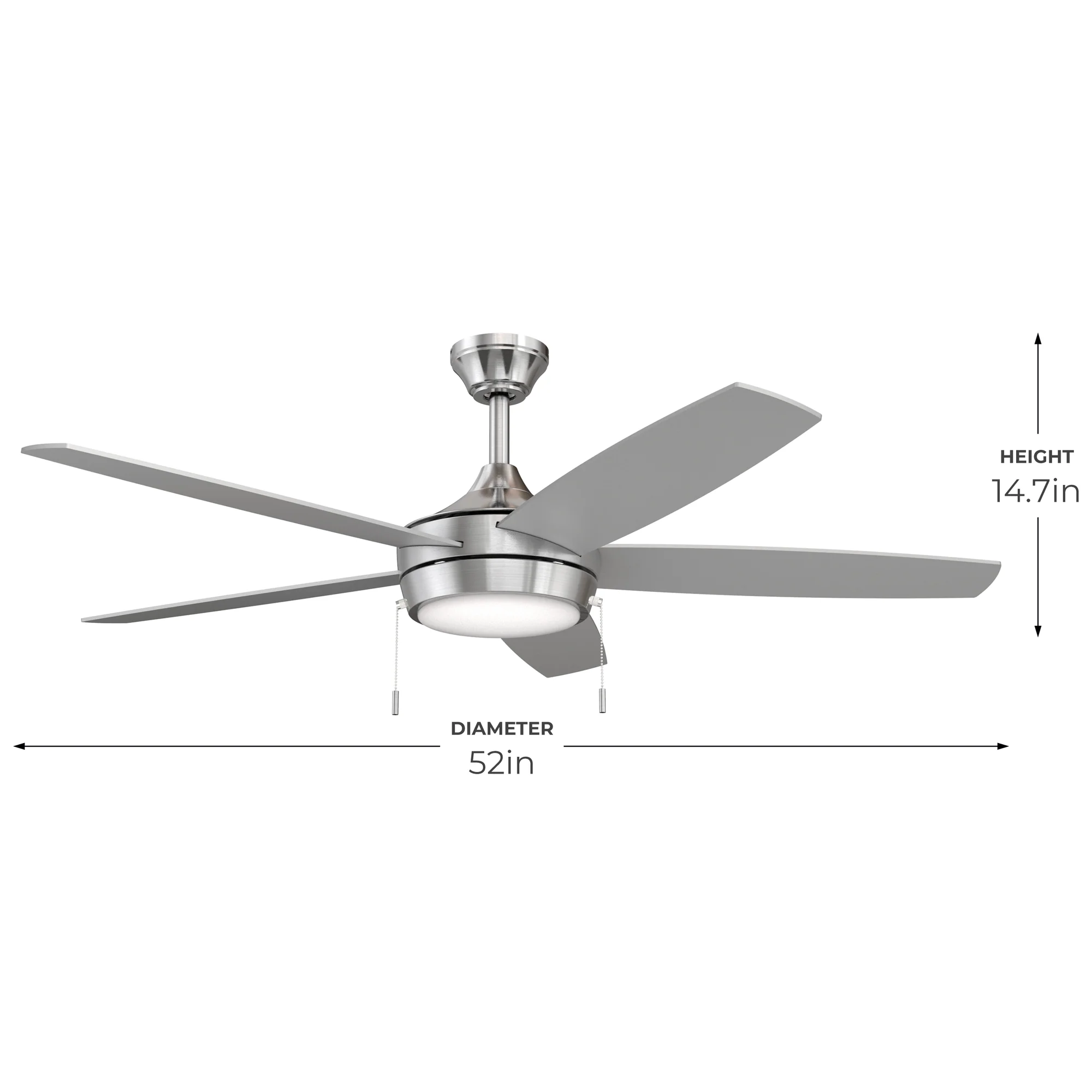 Nolyn V 52 in. 5-Blade Modern LED Ceiling Fan - Image 15