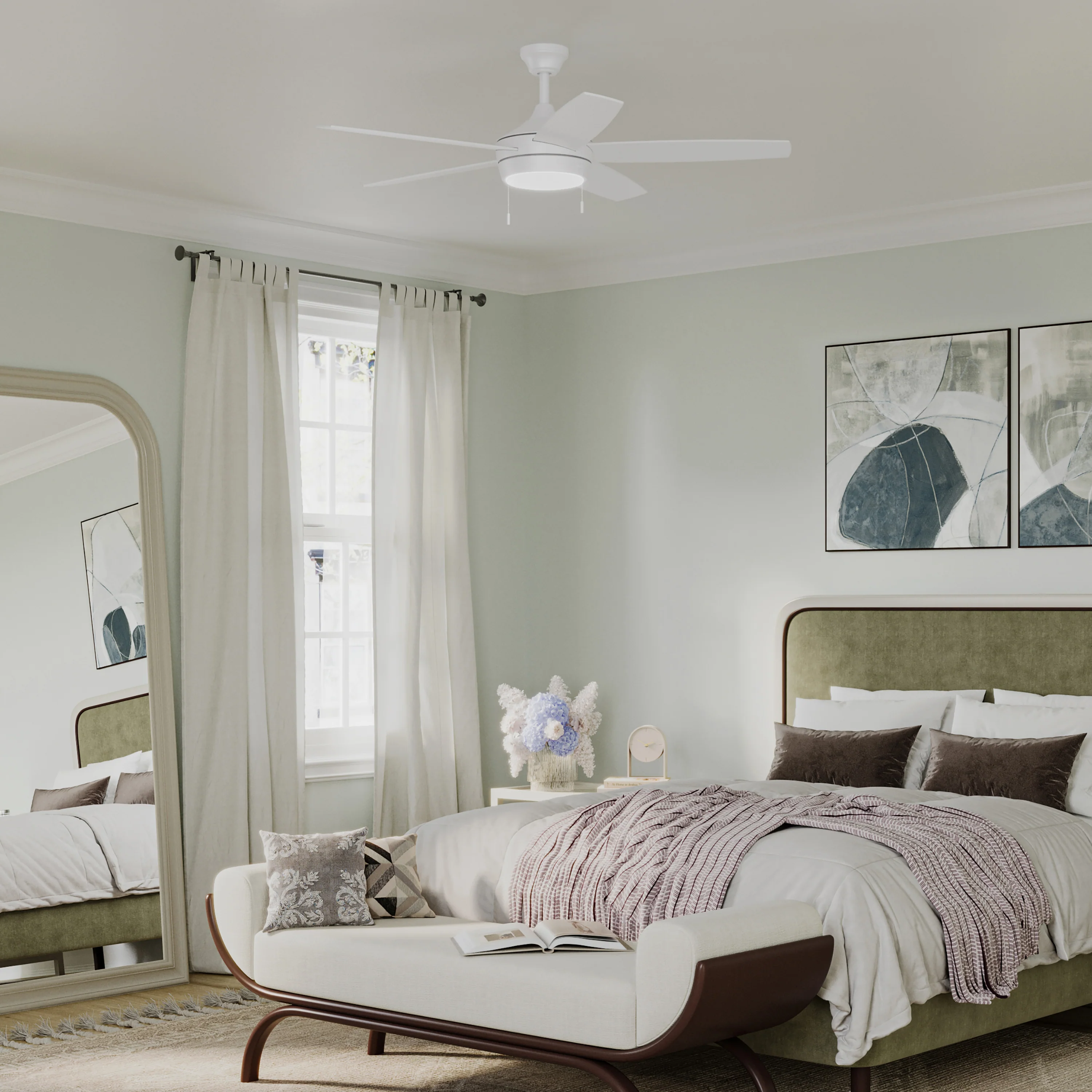 Nolyn V 52 in. 5-Blade Modern LED Ceiling Fan - Image 17