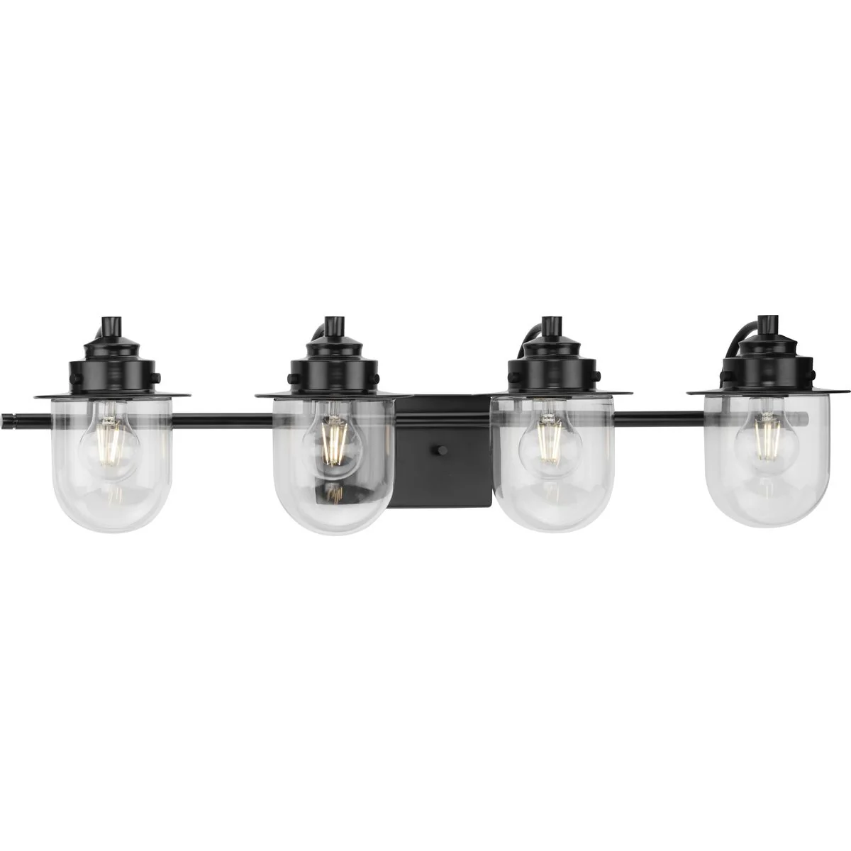 Northlake Collection Four-Light Clear Glass Bath Light - Image 2