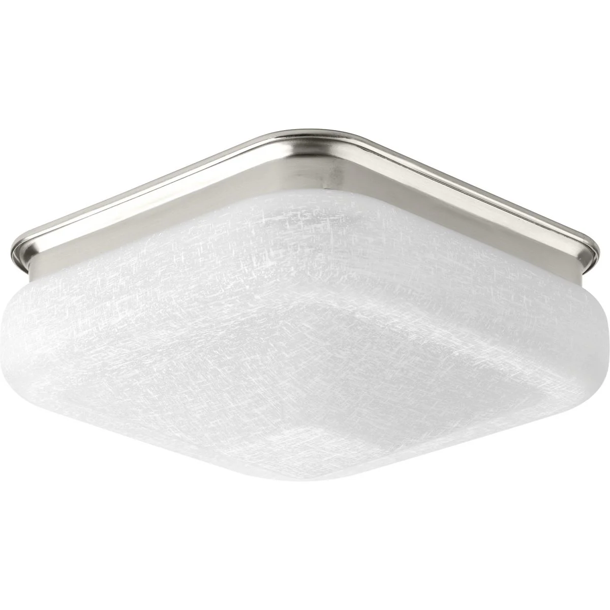 One-Light 11-1/2" LED Square Glass Flush Mount - Image 2
