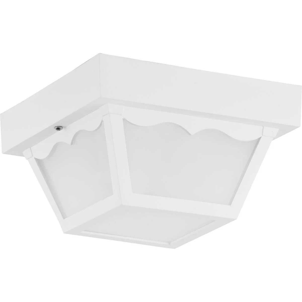 One-Light 8-1/4" Flush Mount for Indoor/Outdoor use - Image 2
