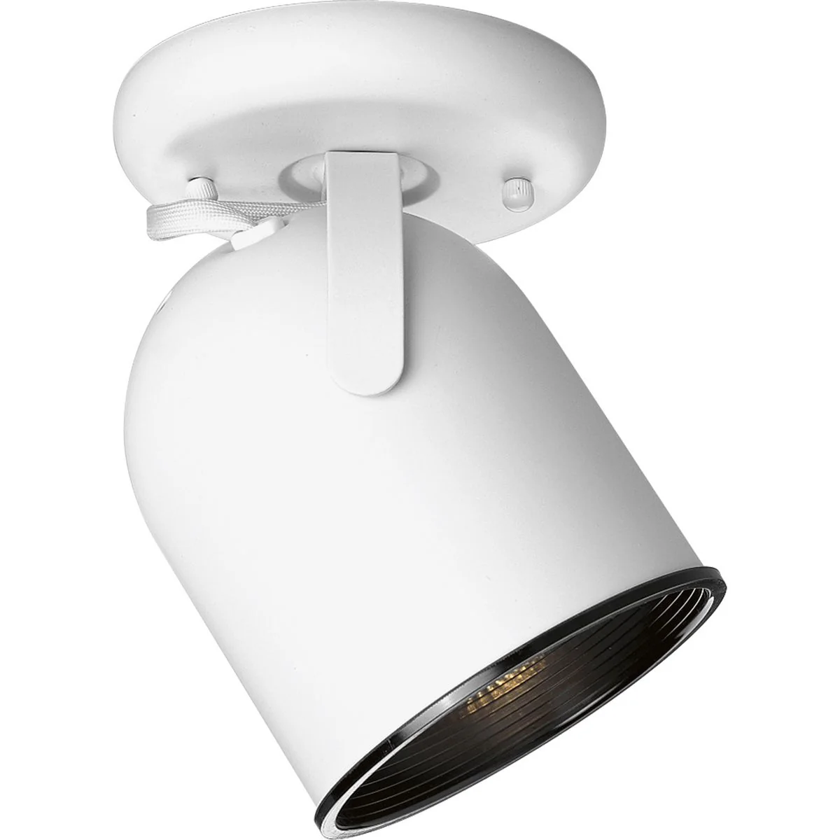 One-Light Multi Directional Roundback Wall/Ceiling Fixture - Image 2