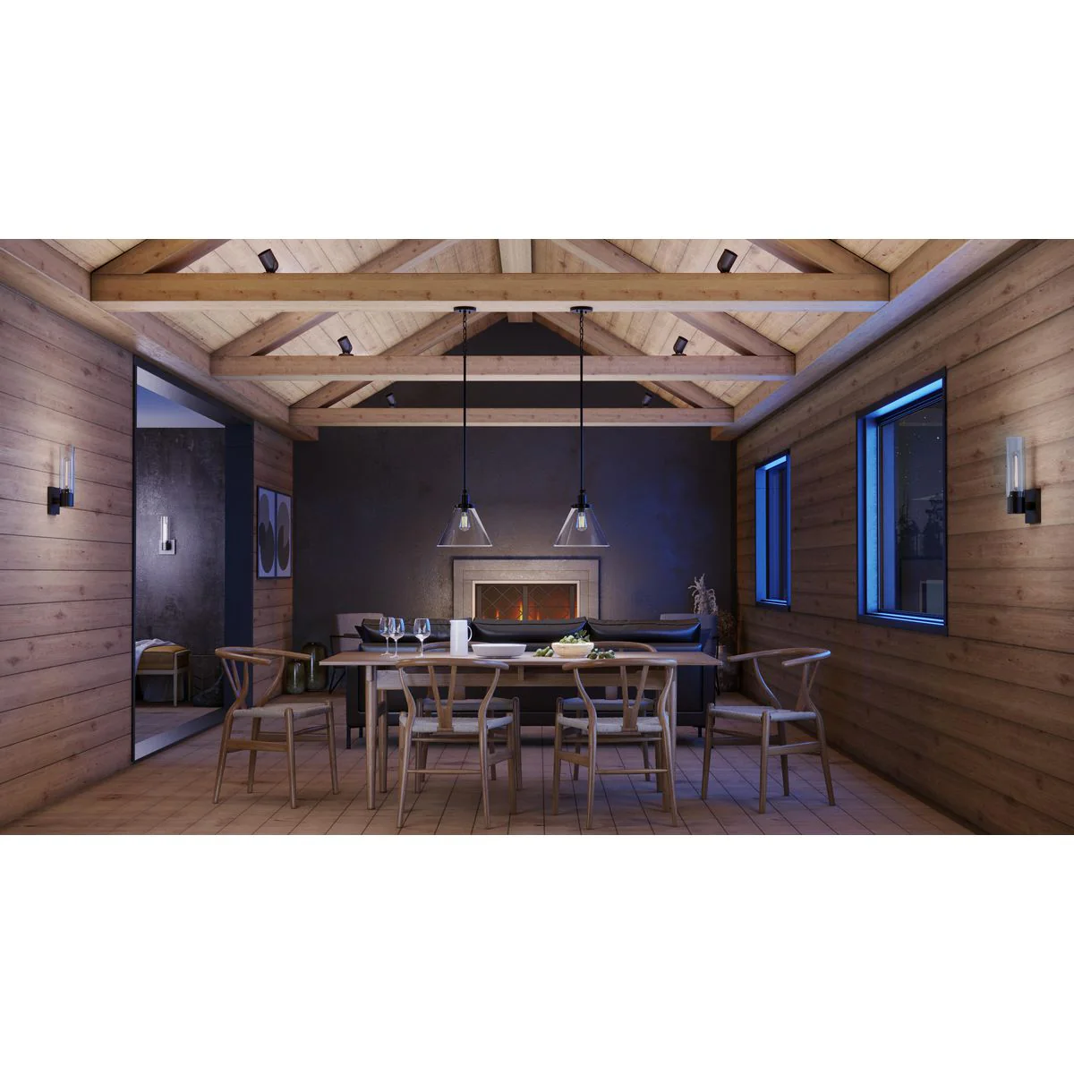 One-Light Multi Directional Roundback Wall/Ceiling Fixture - Image 4