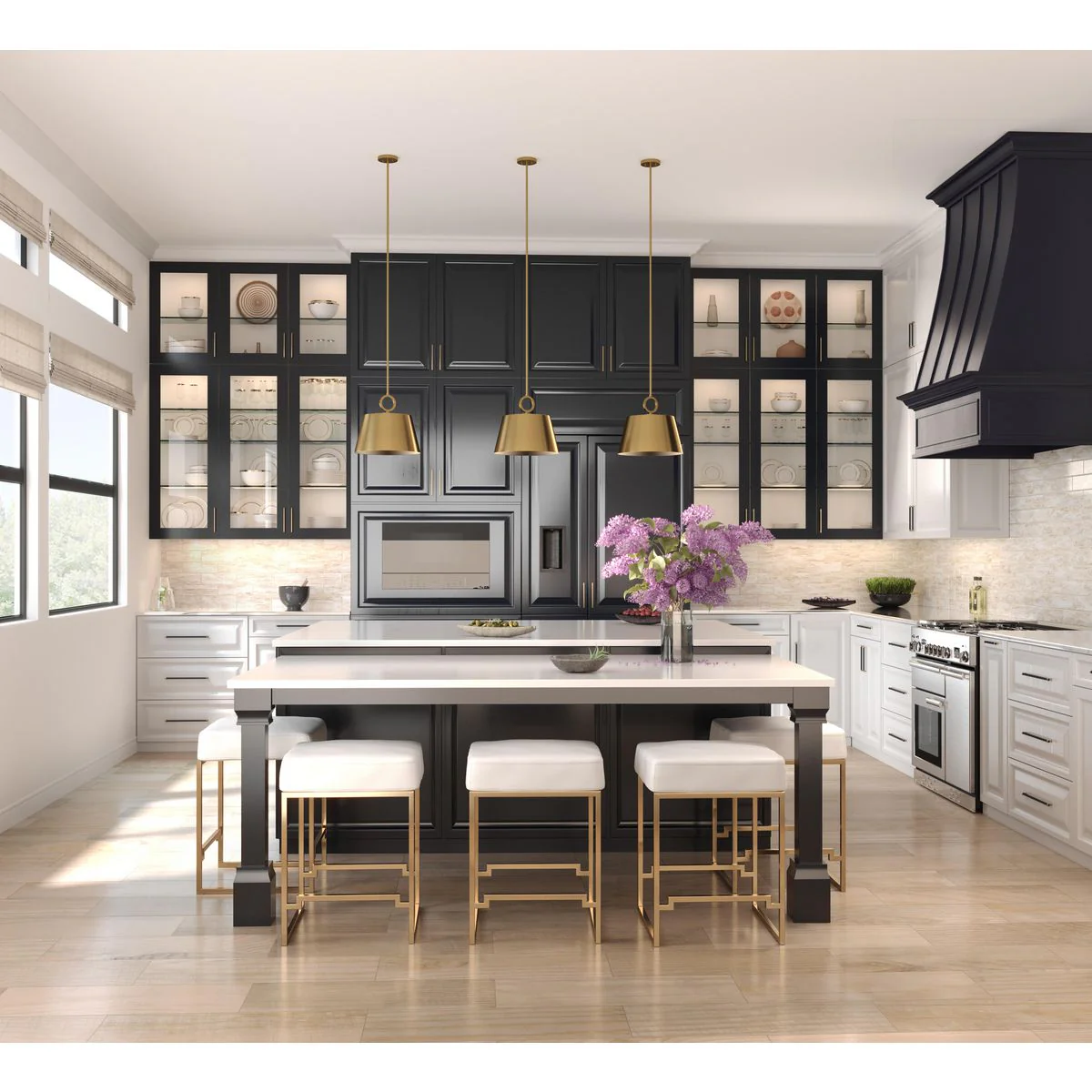 Parkhurst Collection One-Light Metal Pendant Light - Image 6